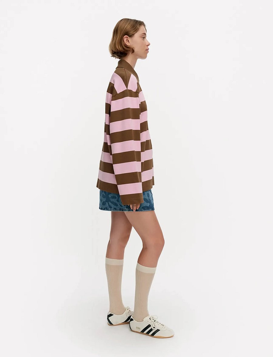 Marimekko - ERIKSEEN - t-särgid ja alussärgid - pink, brown - 4