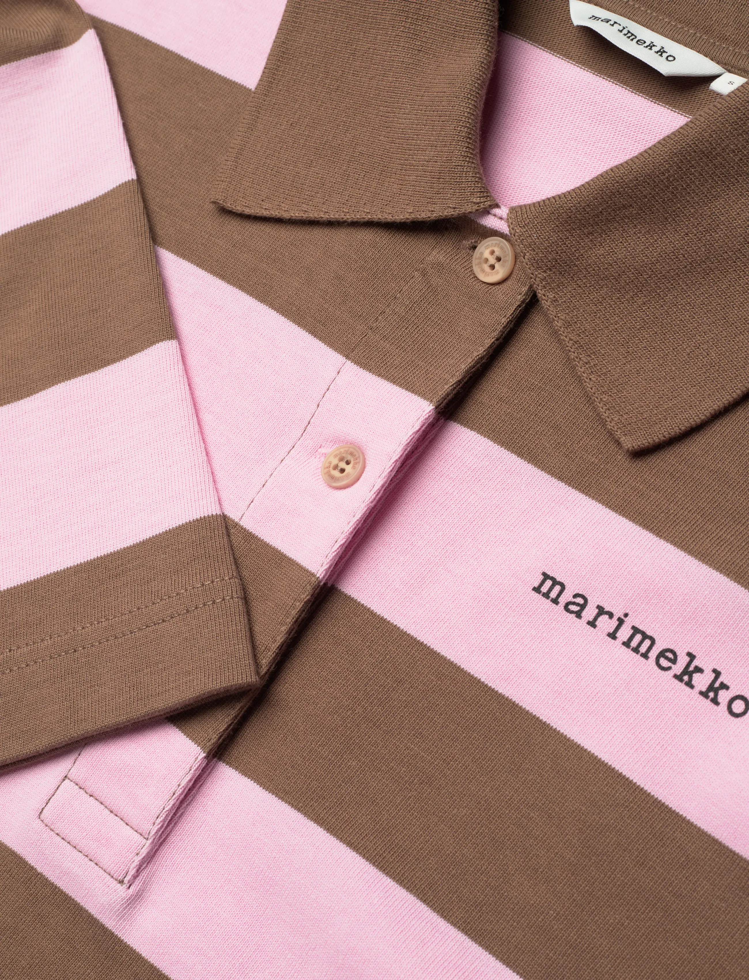 Marimekko - ERIKSEEN - t-shirts & tops - pink, brown - 5