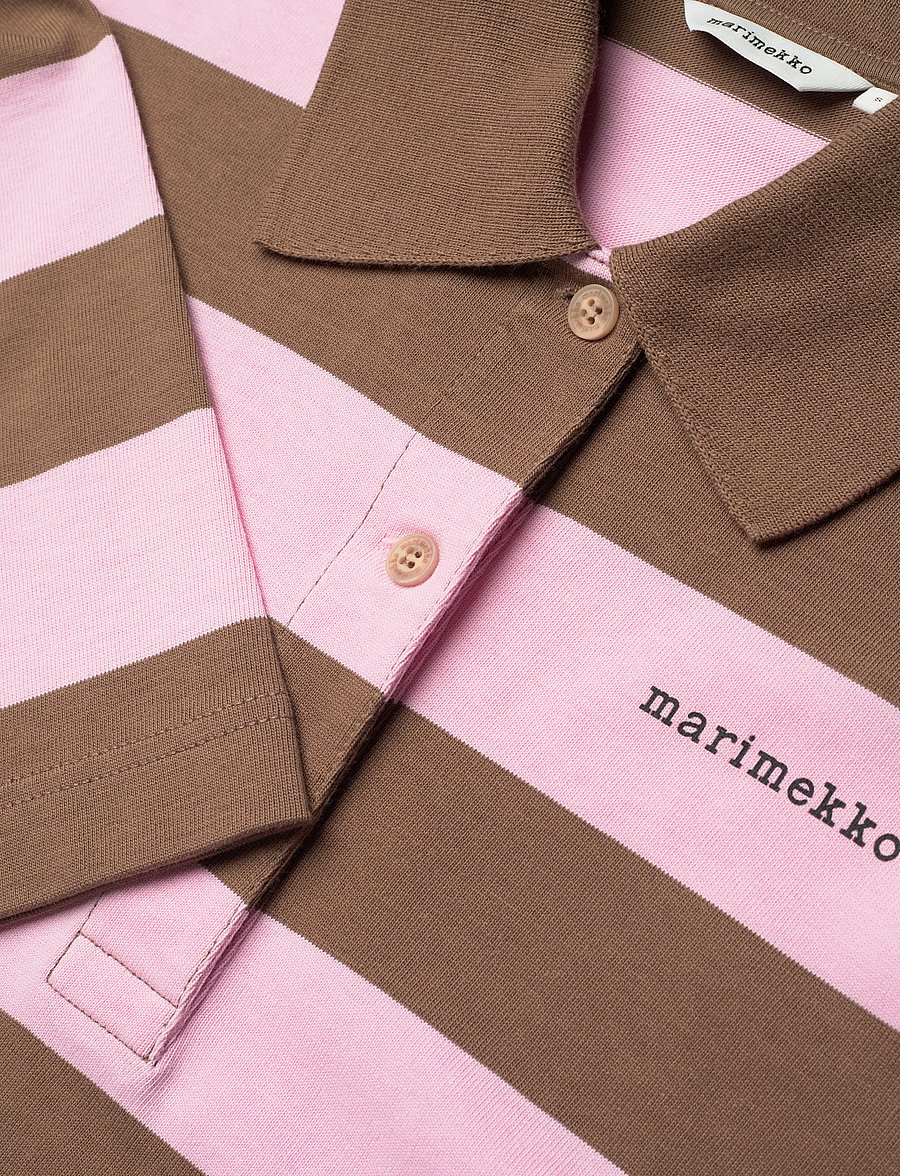 Marimekko - ERIKSEEN - t-särgid ja alussärgid - pink, brown - 5