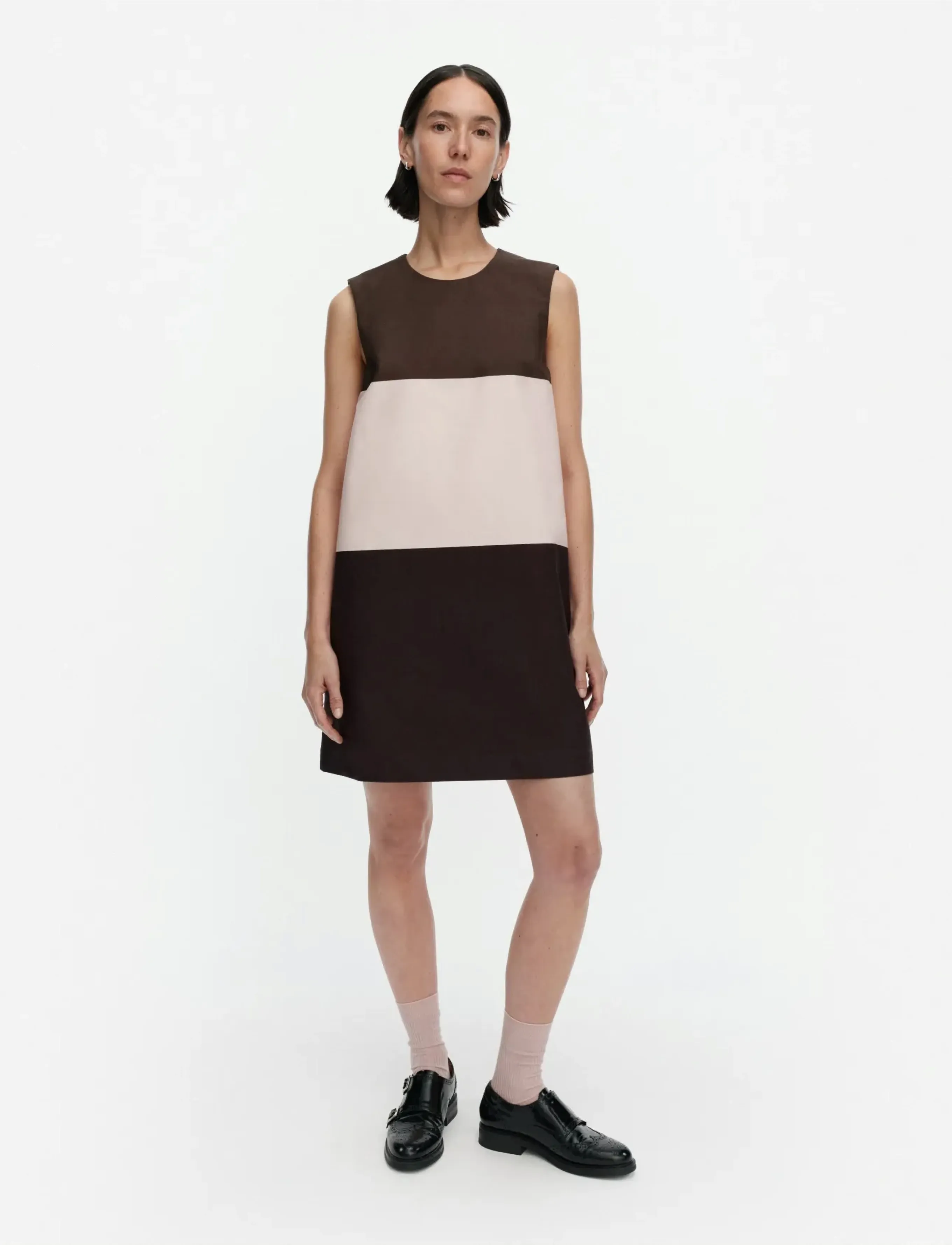 Marimekko MALLI HENNIKA - Kollektsioonid - DARK BROWN, LIGHT PINK, BROWN / pink/rose