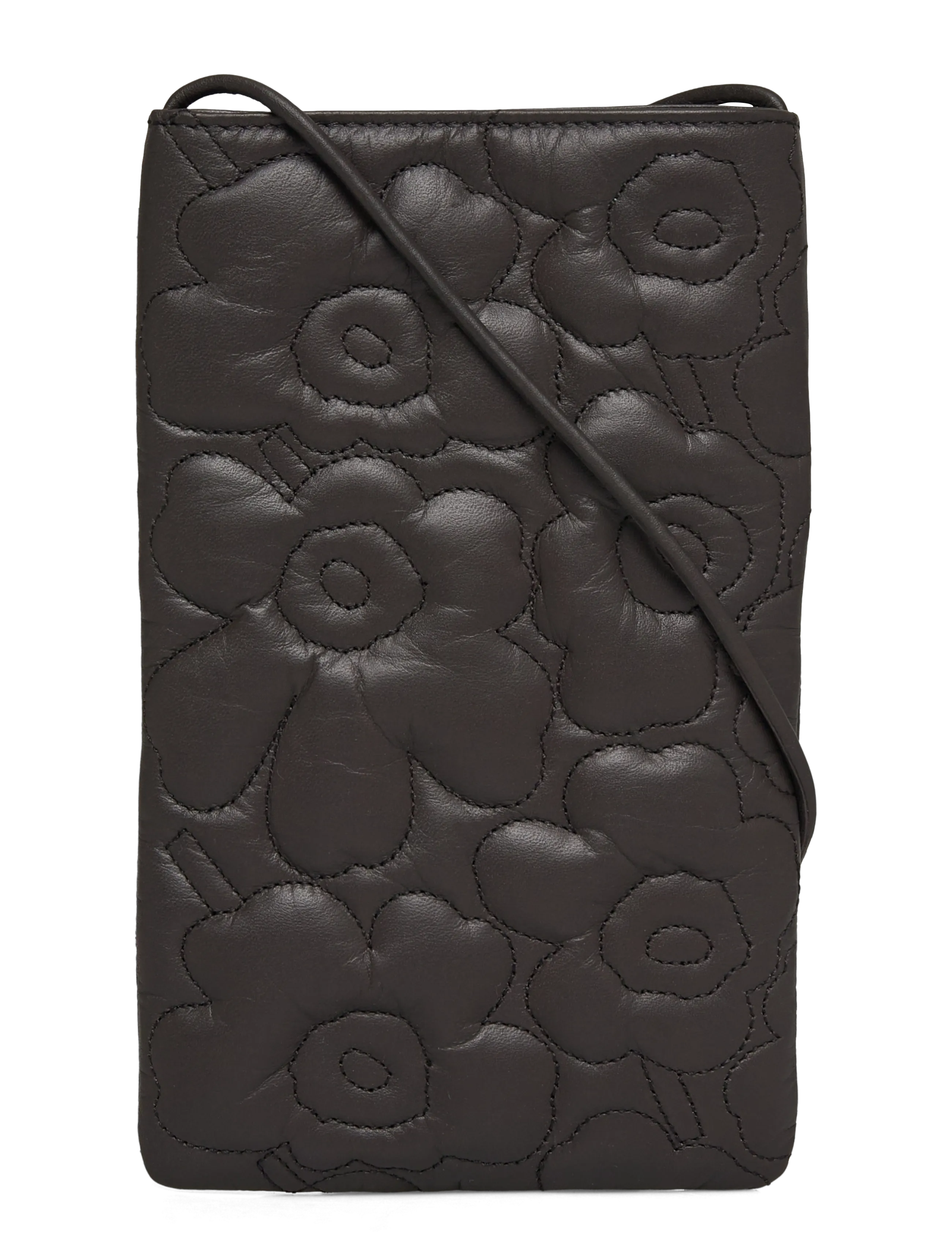 Marimekko PHONE POCKET UNIKKO - Flash Days - DARK BROWN / brown