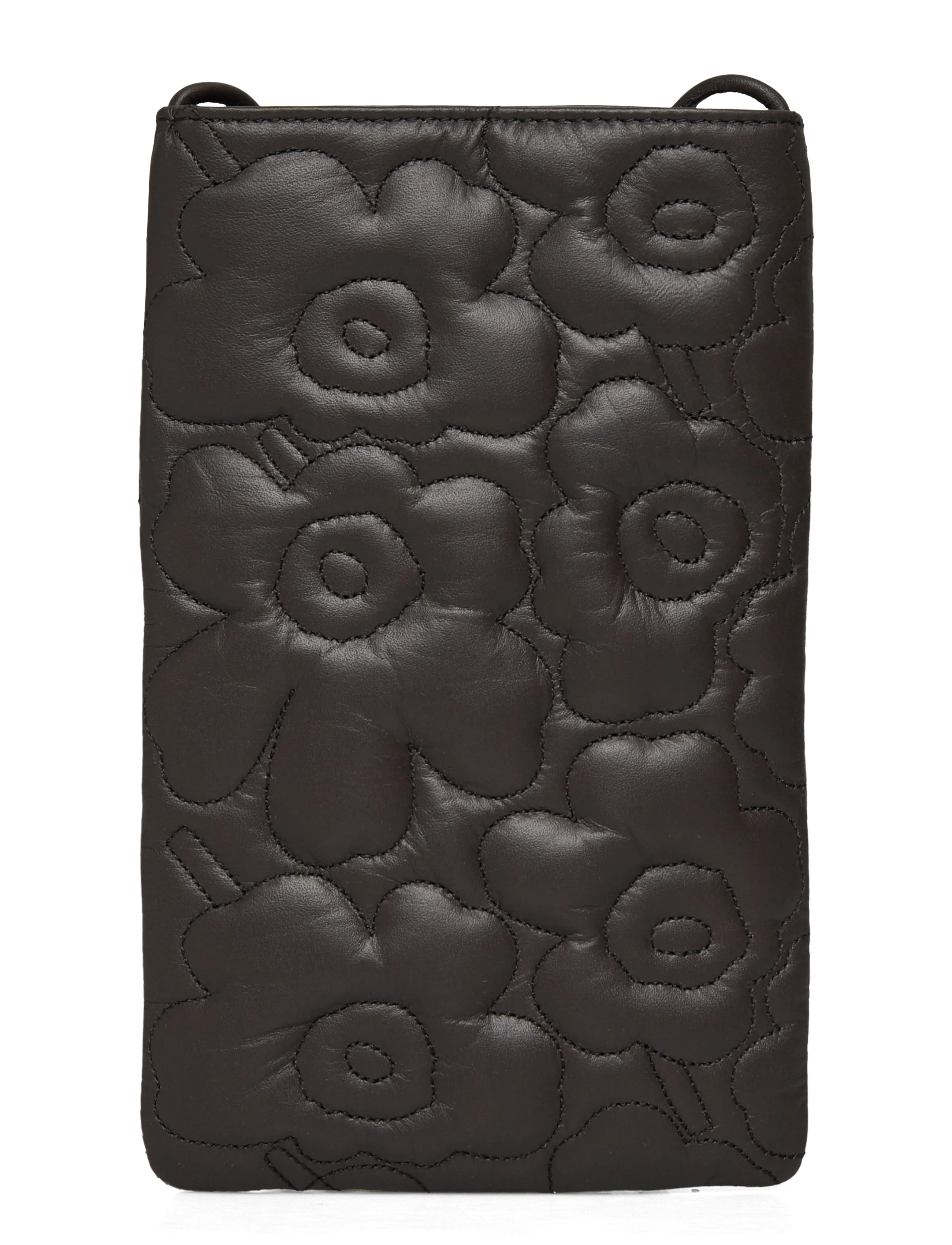 Marimekko - PHONE POCKET UNIKKO - asusteet - dark brown - 2