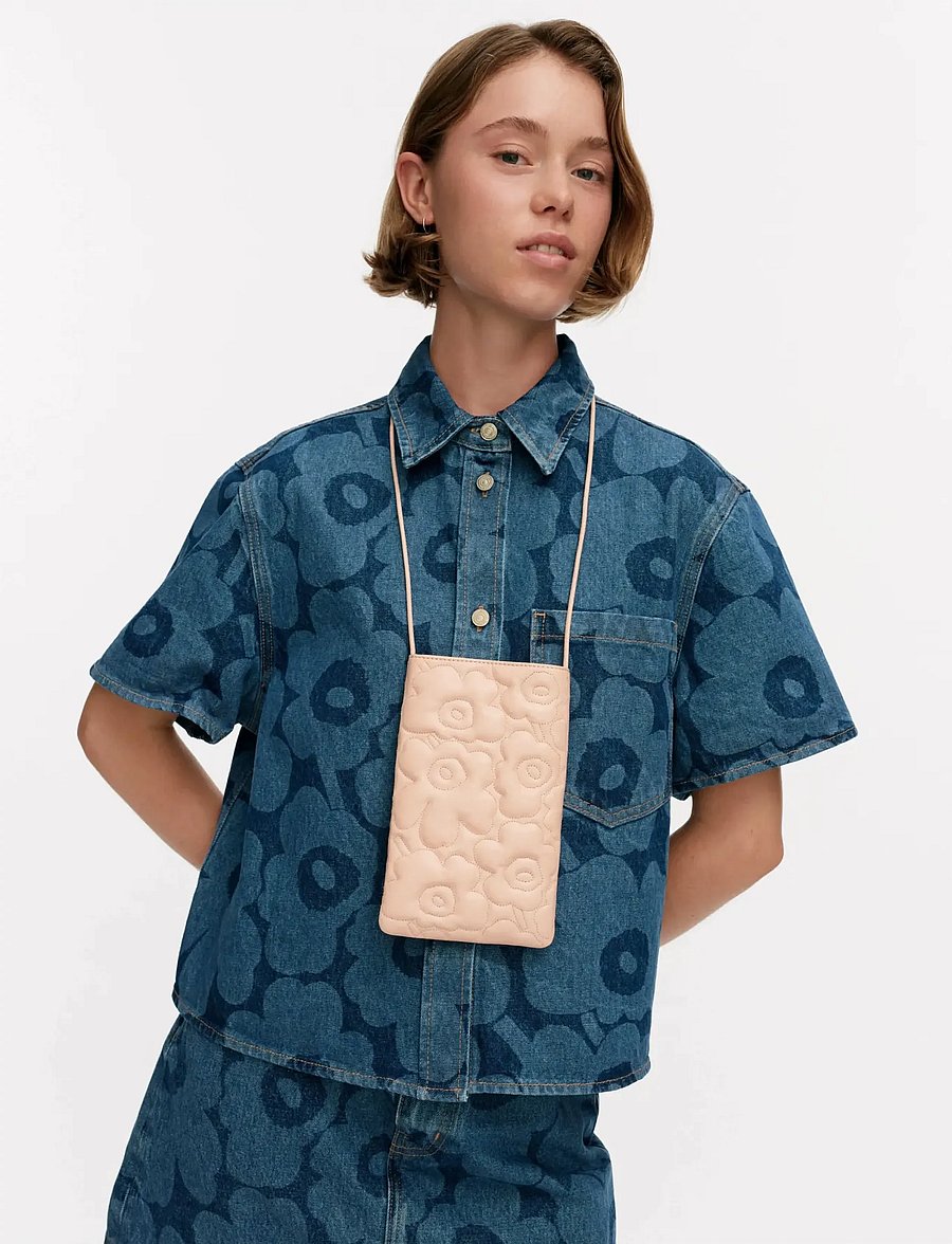 Marimekko - PHONE POCKET UNIKKO - vinsældir í tísku - light pink - 0