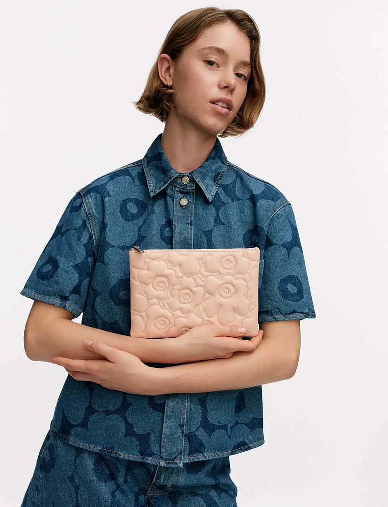 Marimekko - POUCH BAG UNIKKO - teatrikotid - light pink - 0