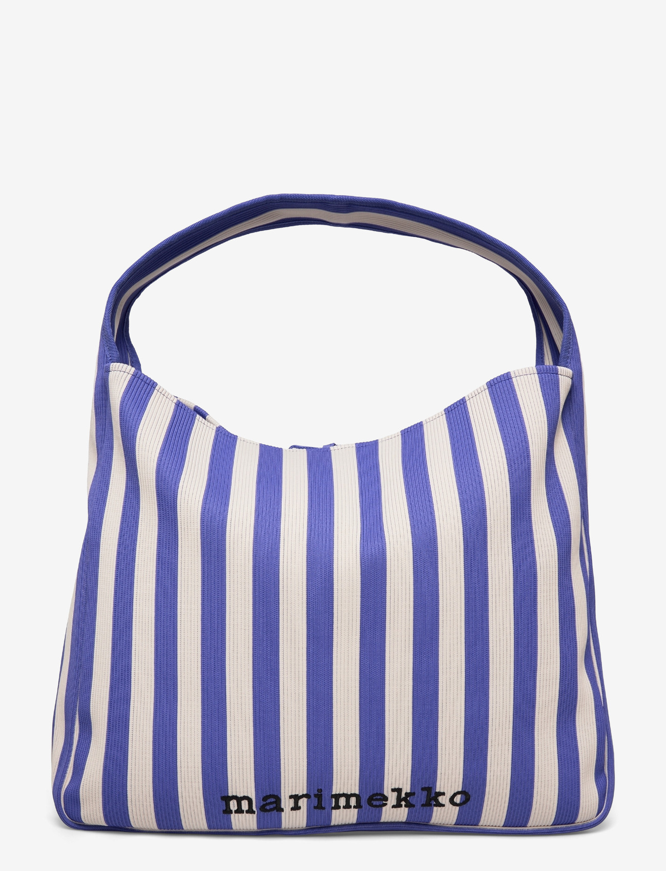 Marimekko - KNITTED BAG LARGE MERIROSVO - blue, off white - 1