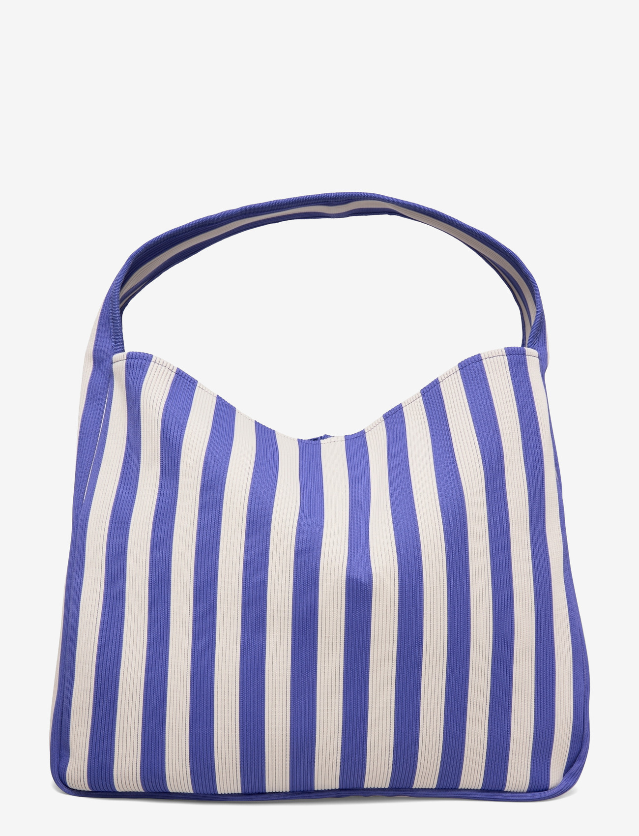 Marimekko - KNITTED BAG LARGE MERIROSVO - blue, off white - 2