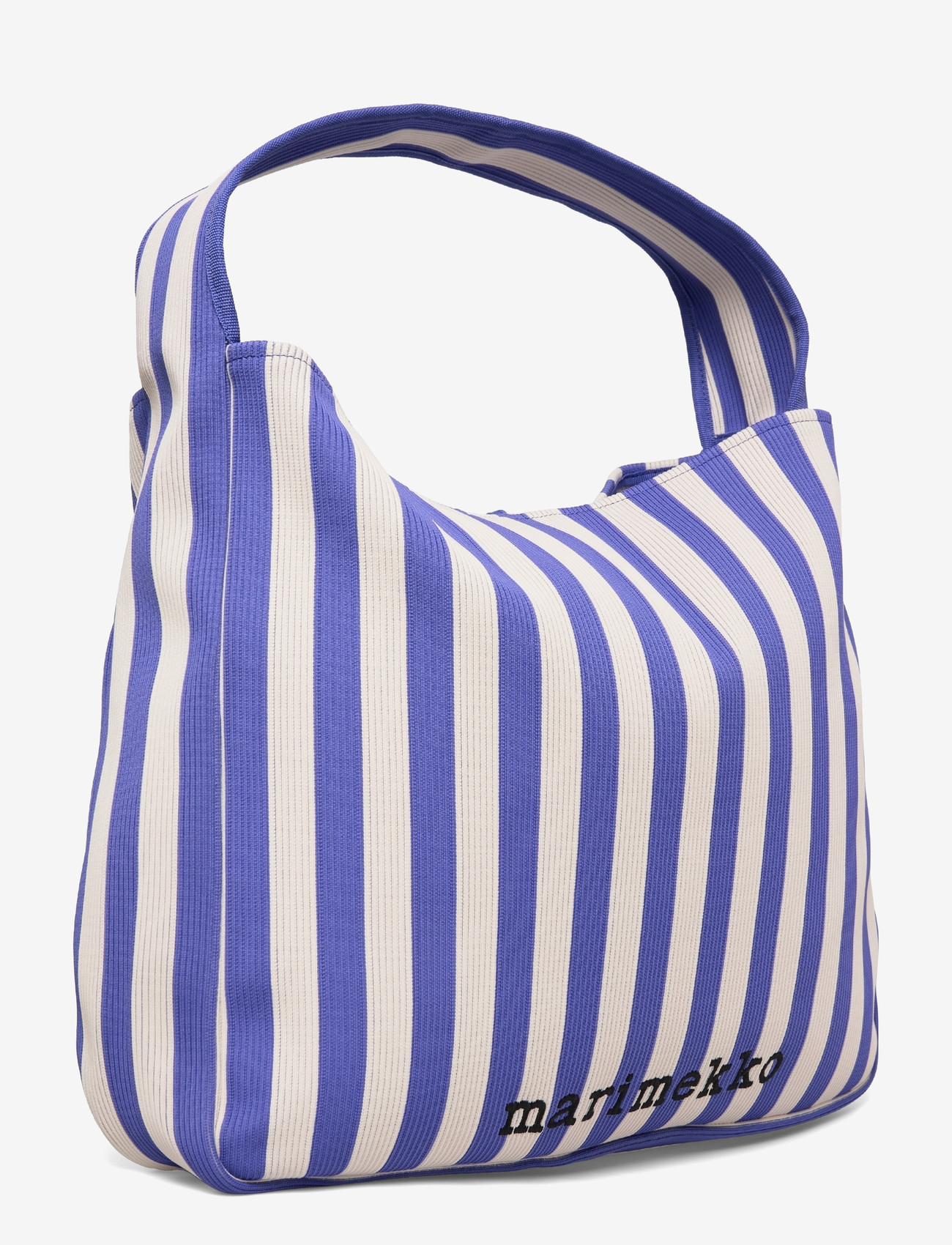 Marimekko - KNITTED BAG LARGE MERIROSVO - blue, off white - 3