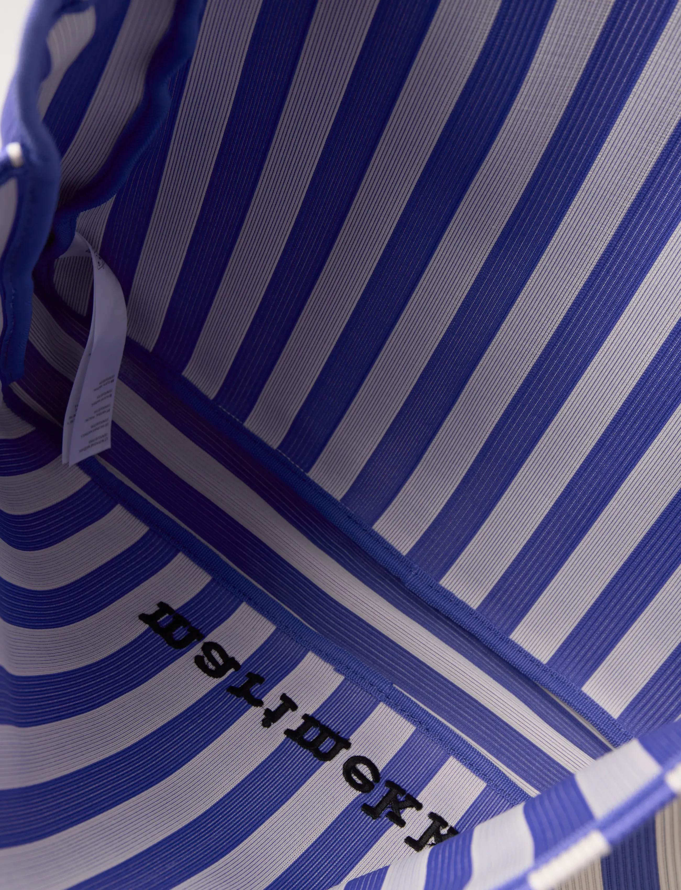 Marimekko - KNITTED BAG LARGE MERIROSVO - blue, off white - 5