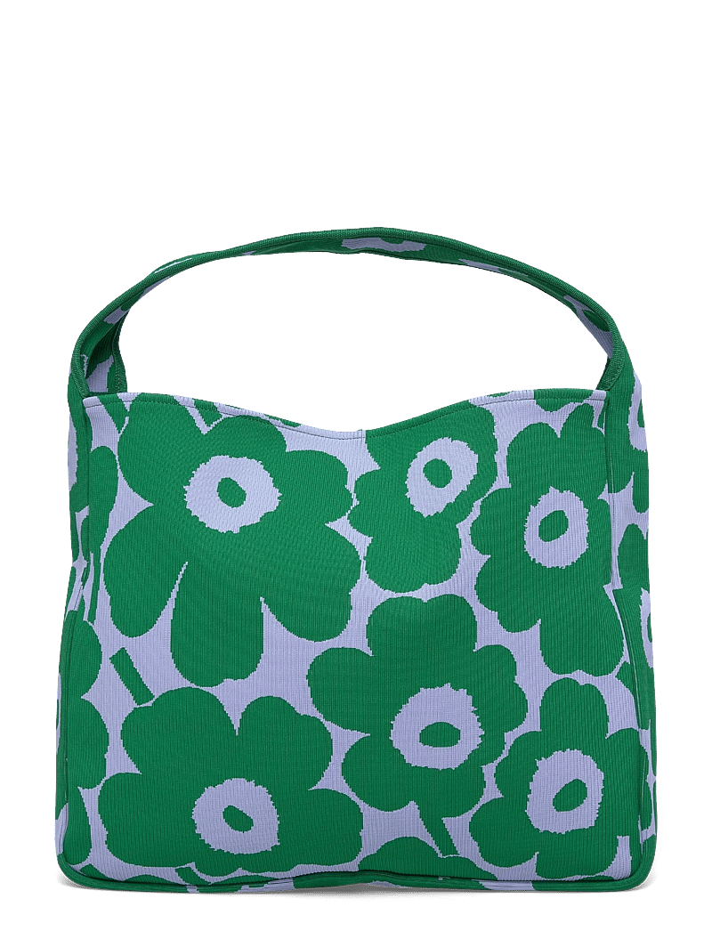 Marimekko - KNITTED BAG LARGE UNIKKO - tote bags - dark green, blue - 2