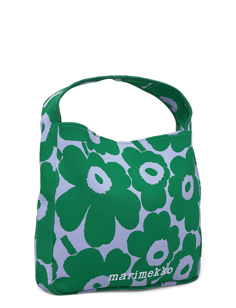 Marimekko - KNITTED BAG LARGE UNIKKO - tote bags - dark green, blue - 3