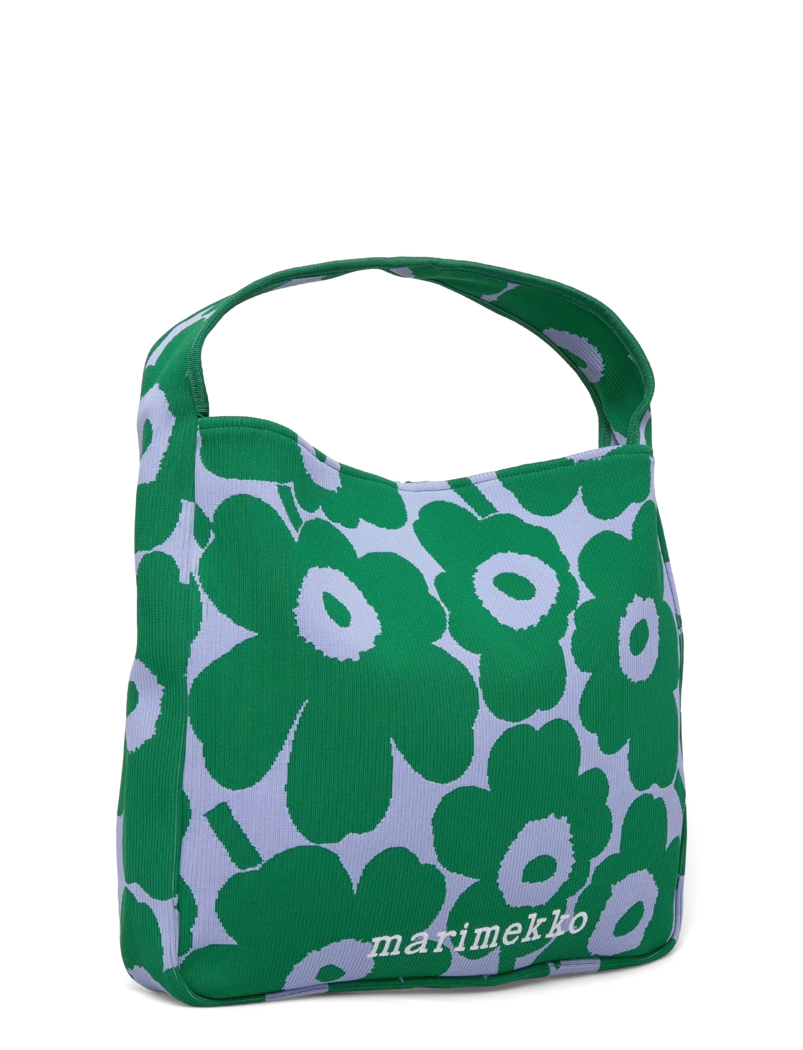 Marimekko - KNITTED BAG LARGE UNIKKO - dark green, blue - 3