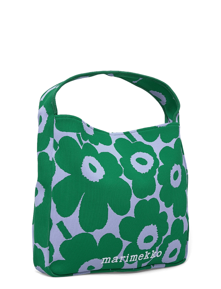 Marimekko - KNITTED BAG LARGE UNIKKO - dark green, blue - 3