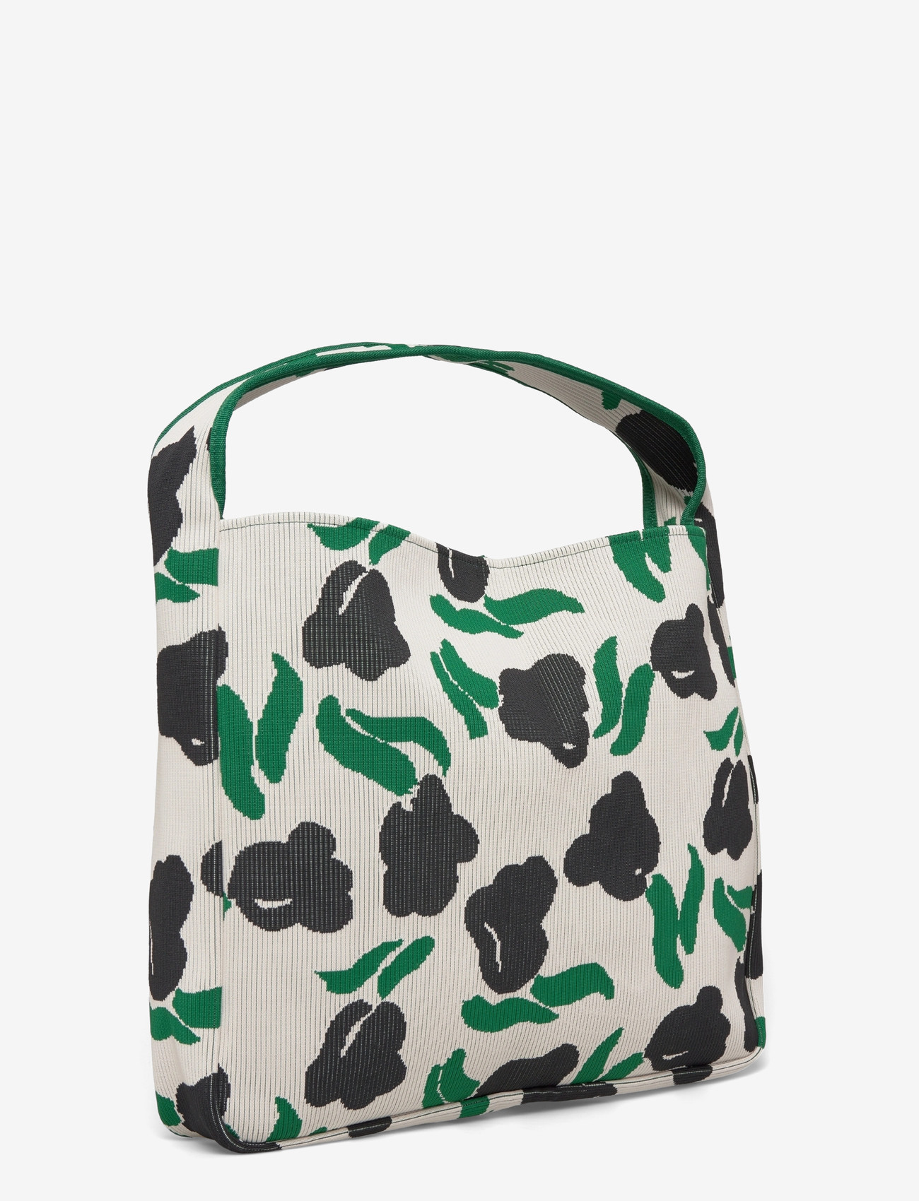 Marimekko - KNITTED BAG LARGE LEMMITTY - besondere anlässe - off white, dark green, black - 3