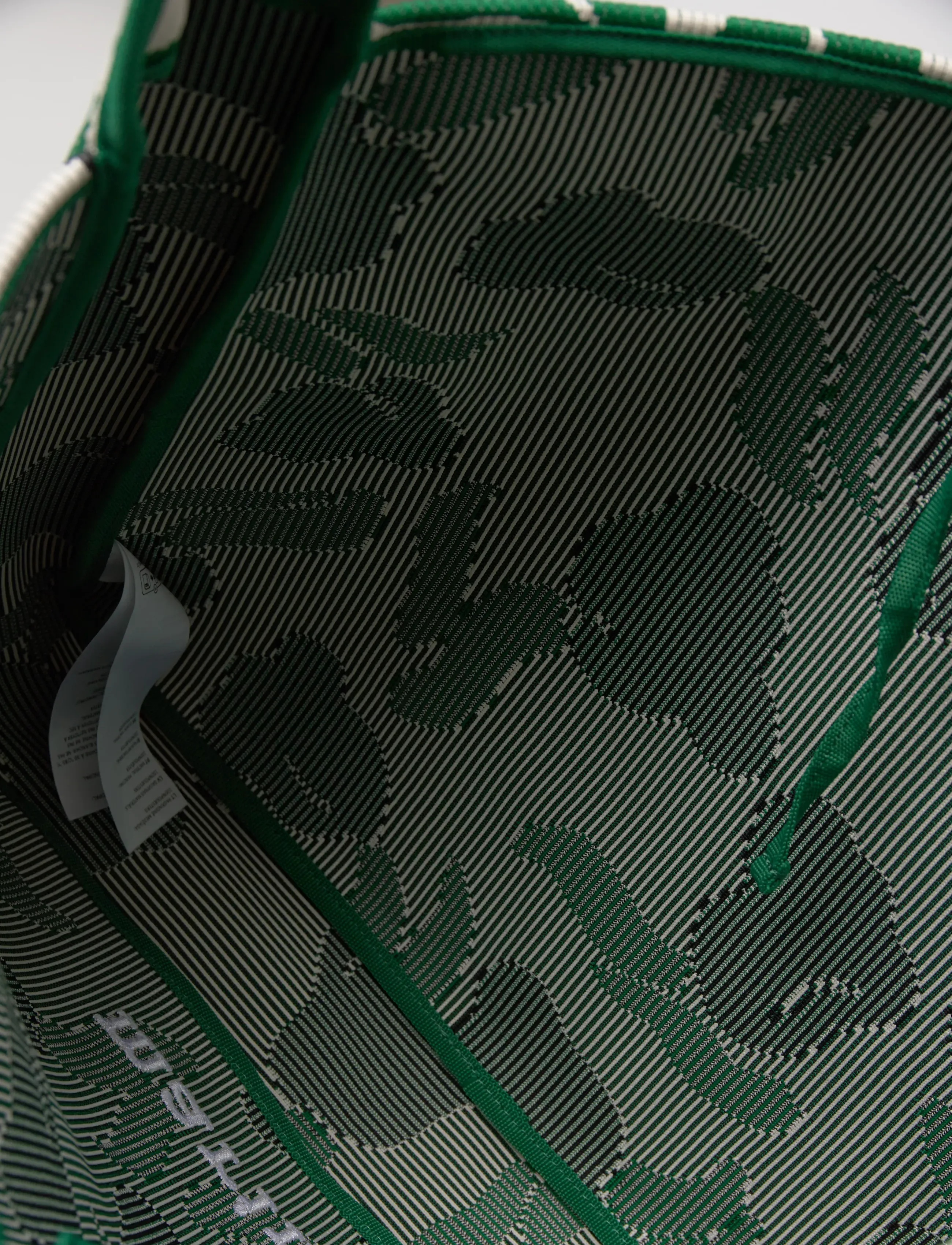 Marimekko - KNITTED BAG LARGE LEMMITTY - juhlamuotia outlet-hintaan - off white, dark green, black - 5
