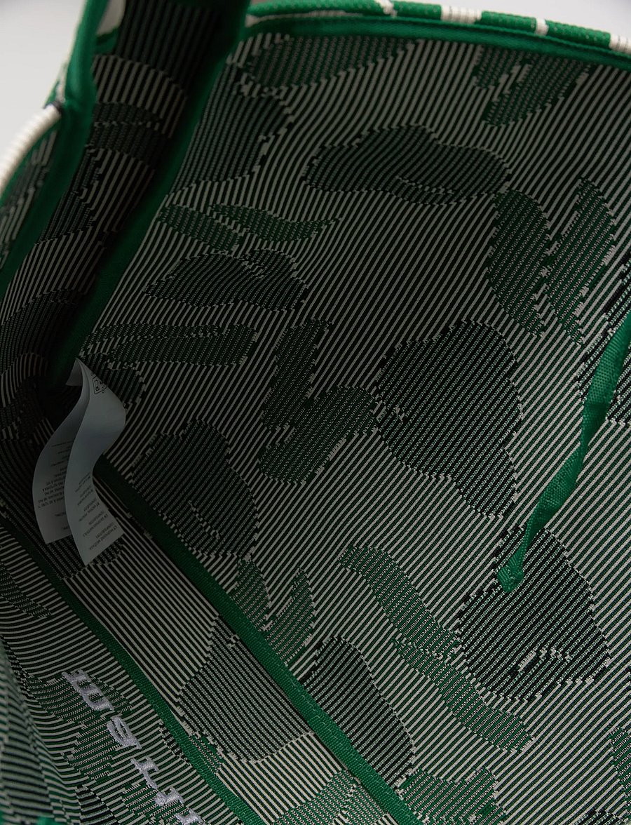 Marimekko - KNITTED BAG LARGE LEMMITTY - modetrends - off white, dark green, black - 5