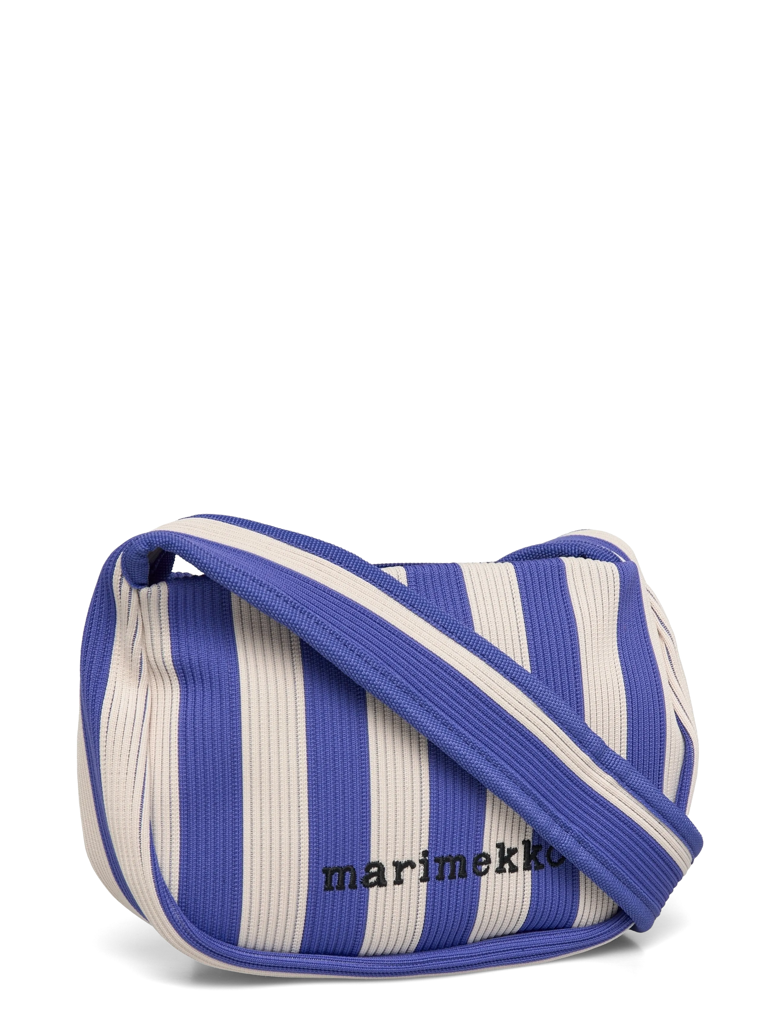 Marimekko - KNITTED CROSSBODY MERIROSVO - mode trends - blue, off white - 3