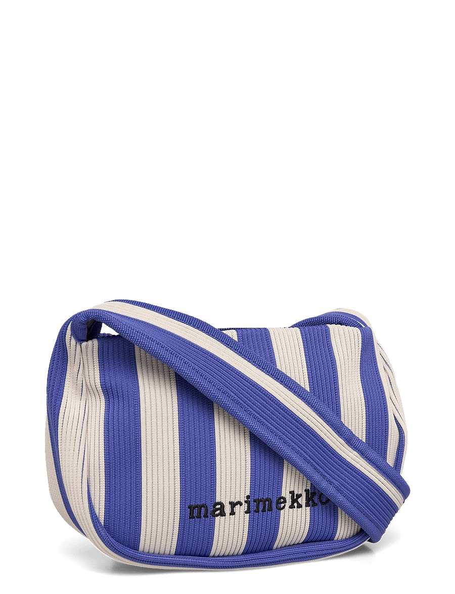 Marimekko - KNITTED CROSSBODY MERIROSVO - mode trends - blue, off white - 3