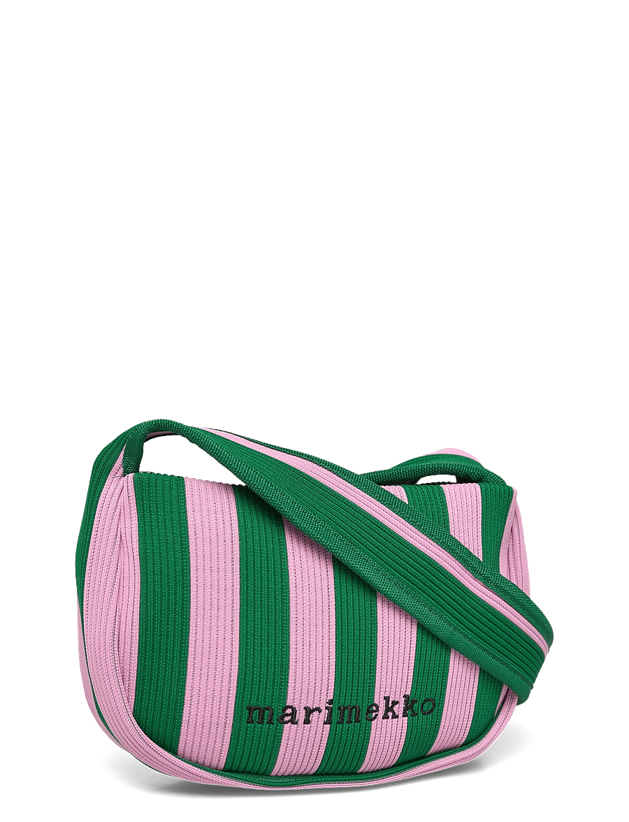 Marimekko - KNITTED CROSSBODY MERIROSVO - mode trends - pink, dark green - 3