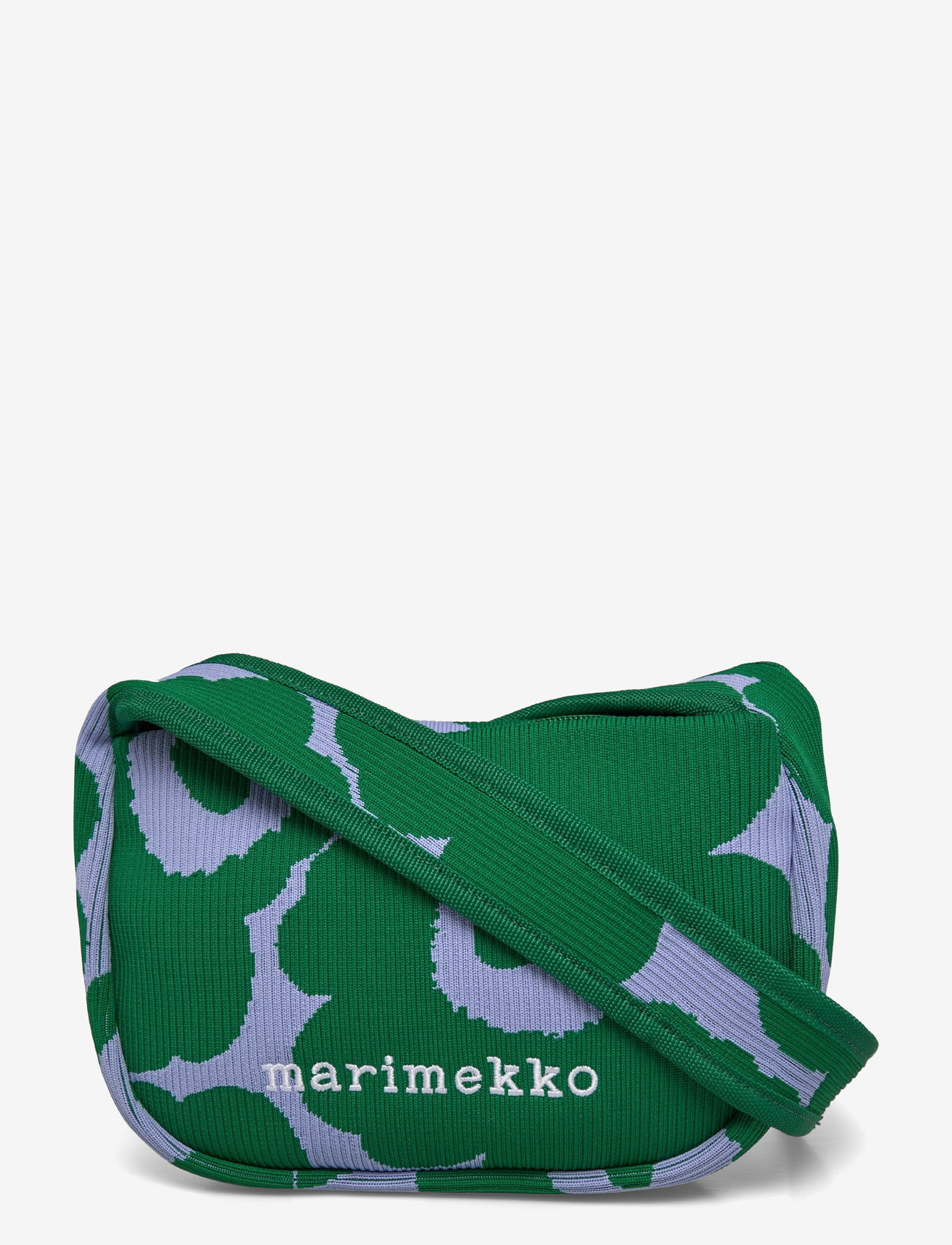 Marimekko - KNITTED CROSSBODY UNIKKO - fashion trends - dark green, blue - 1