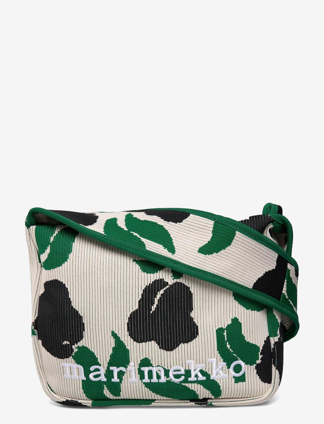 Marimekko - KNITTED SHOULDERBAG LEMMITTY - særlige begivenheder - off white, dark green, black - 1