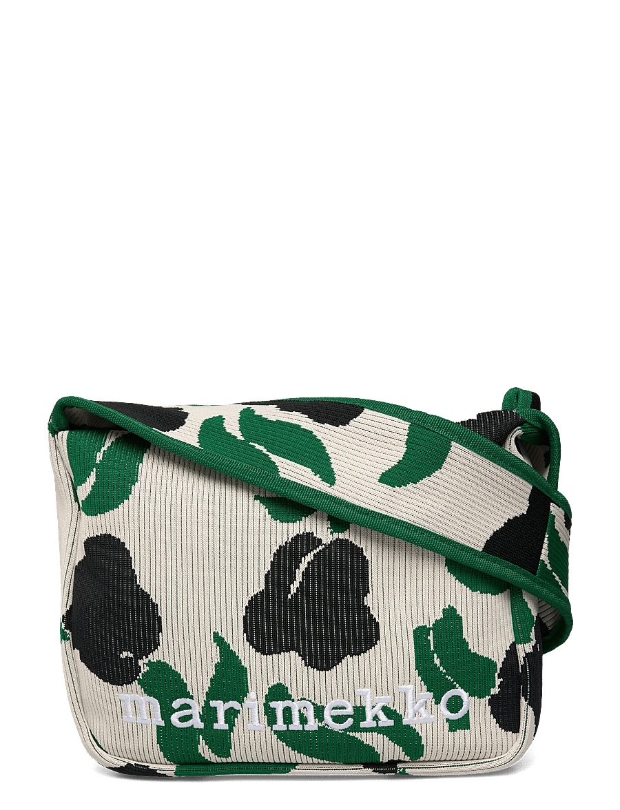 Marimekko - KNITTED SHOULDERBAG LEMMITTY - modetrender - off white, dark green, black - 1
