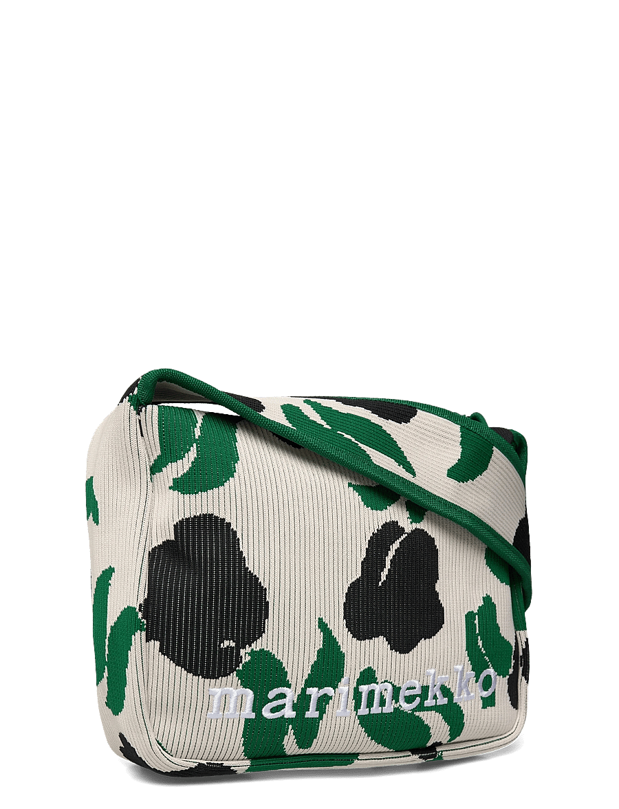 Marimekko - KNITTED SHOULDERBAG LEMMITTY - modetrender - off white, dark green, black - 3