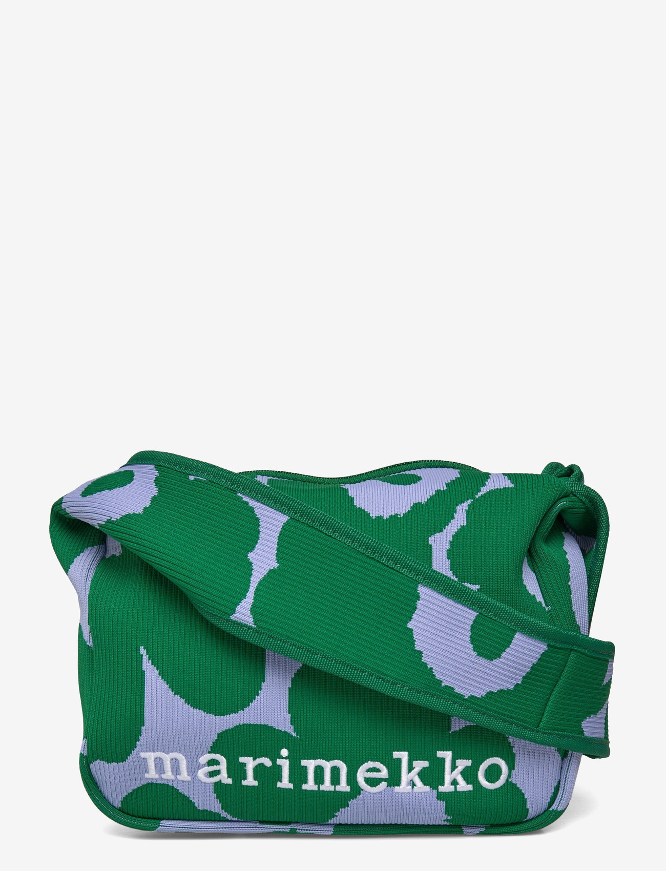 Marimekko - KNITTED SHOULDERBAG UNIKKO - modetrender - dark green, blue - 1