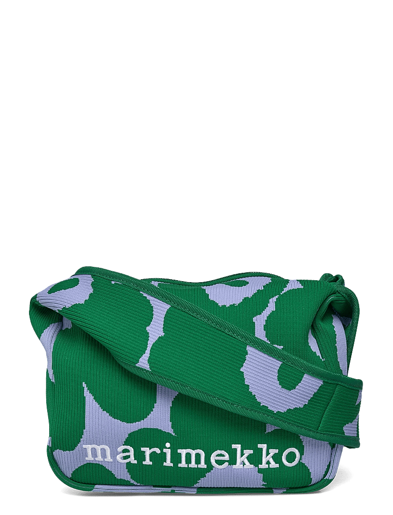 Marimekko - KNITTED SHOULDERBAG UNIKKO - modetrends - dark green, blue - 1