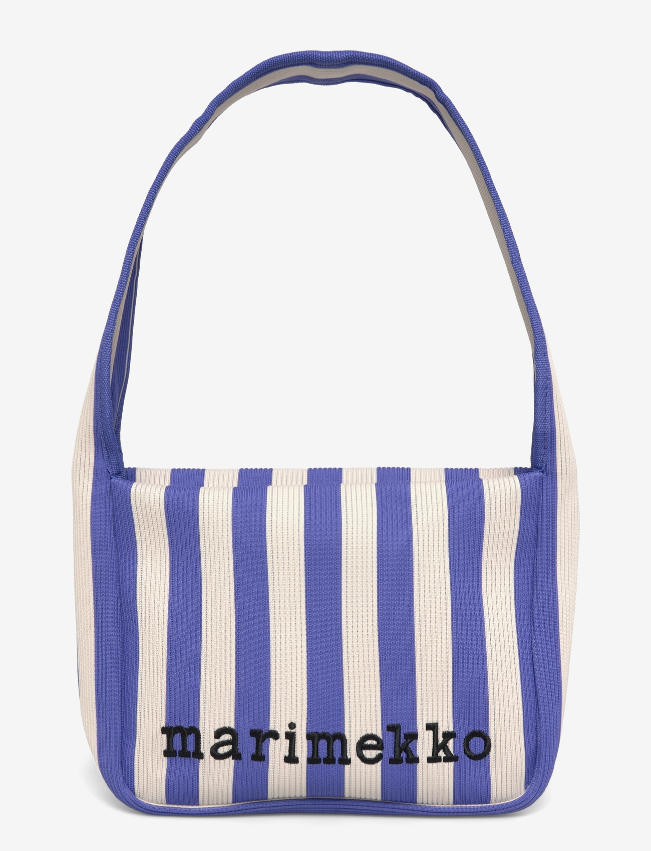 Marimekko - KNITTED SHOULDERBAG MERIROSVO - mode trends - blue, off white - 1
