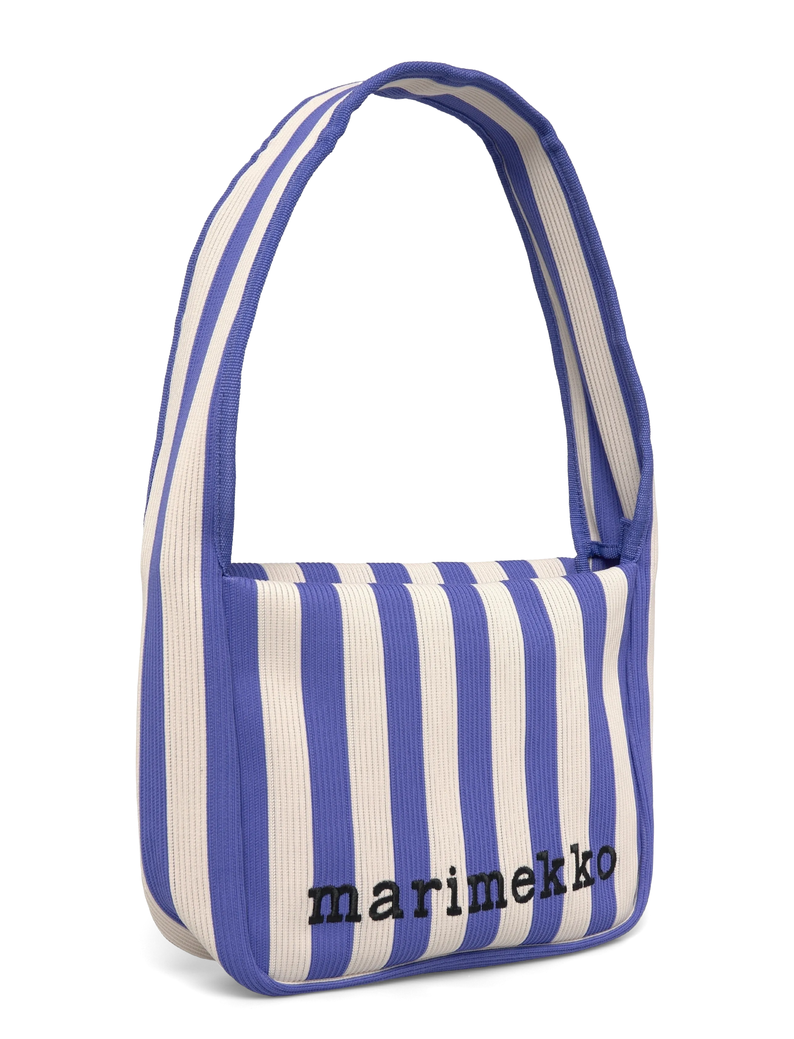 Marimekko - KNITTED SHOULDERBAG MERIROSVO - modetrends - blue, off white - 3