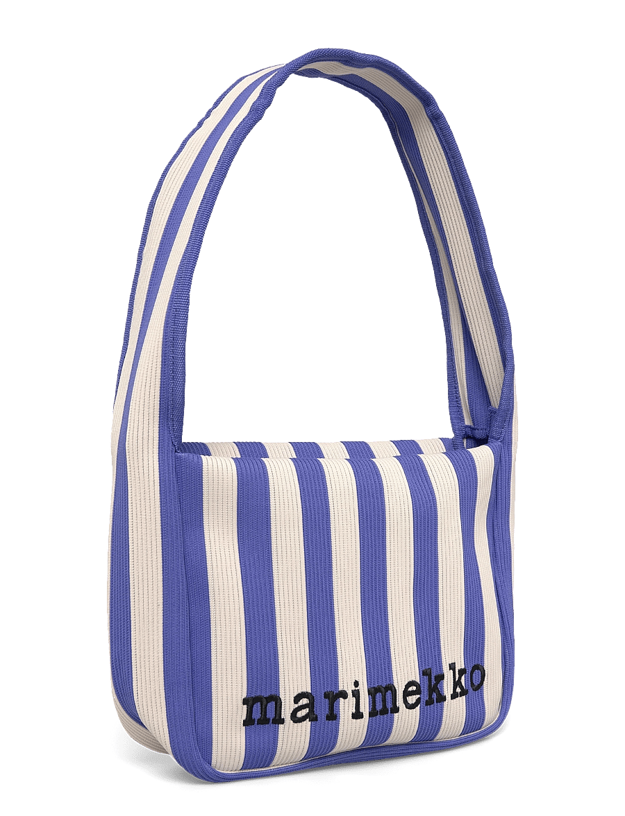 Marimekko - KNITTED SHOULDERBAG MERIROSVO - modetrends - blue, off white - 3