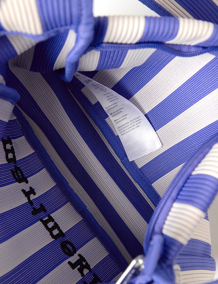 Marimekko - KNITTED SHOULDERBAG MERIROSVO - modetrends - blue, off white - 5