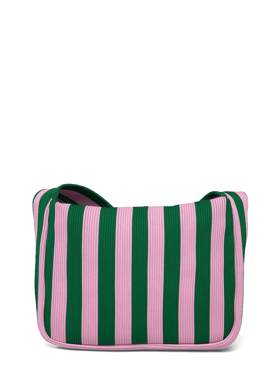 Marimekko - KNITTED SHOULDERBAG MERIROSVO - modetrends - pink, dark green - 2
