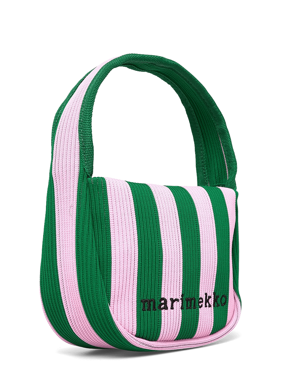 Marimekko - KNITTED MINI HANDBAG MERIROSVO - henkeltaschen - pink, dark green - 3