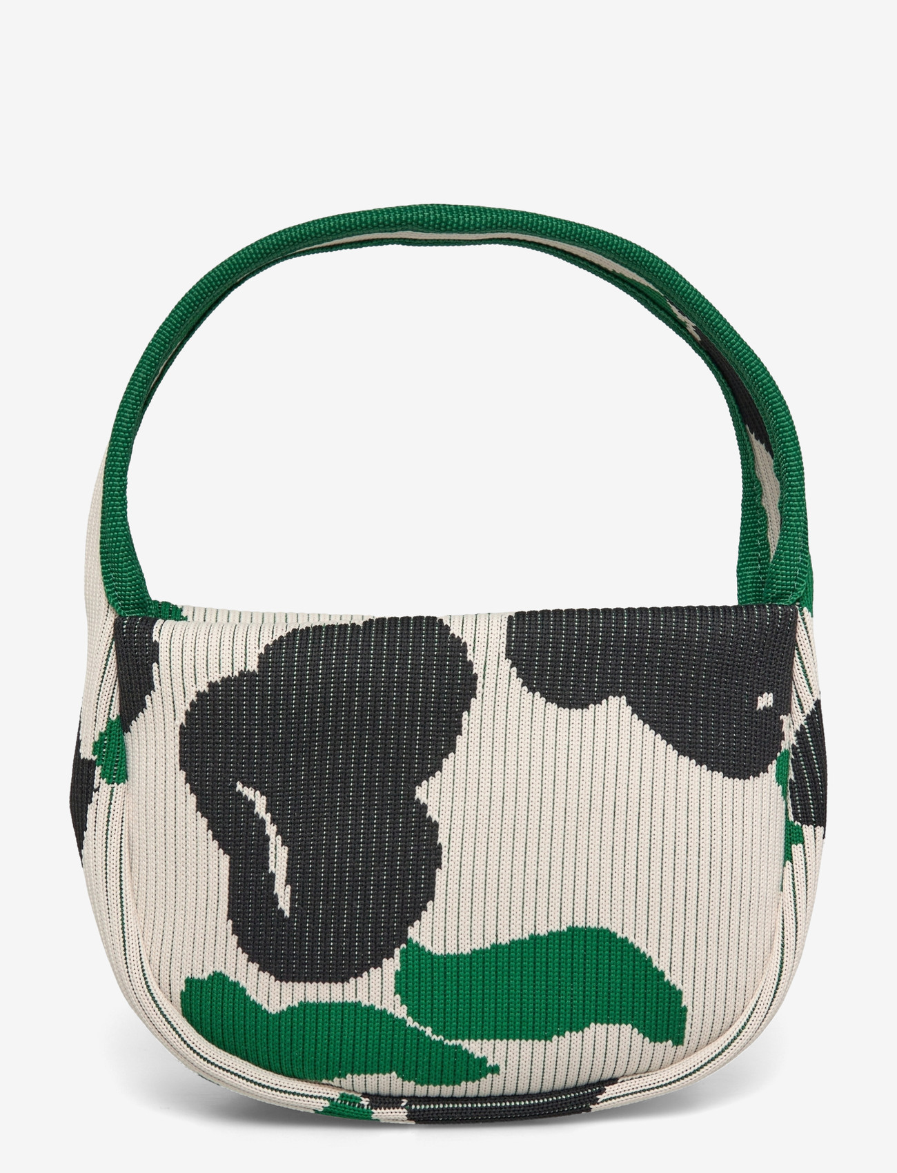 Marimekko - KNITTED MINI HANDBAG LEMMITTY - speciella tillfällen - off white, dark green, black - 2