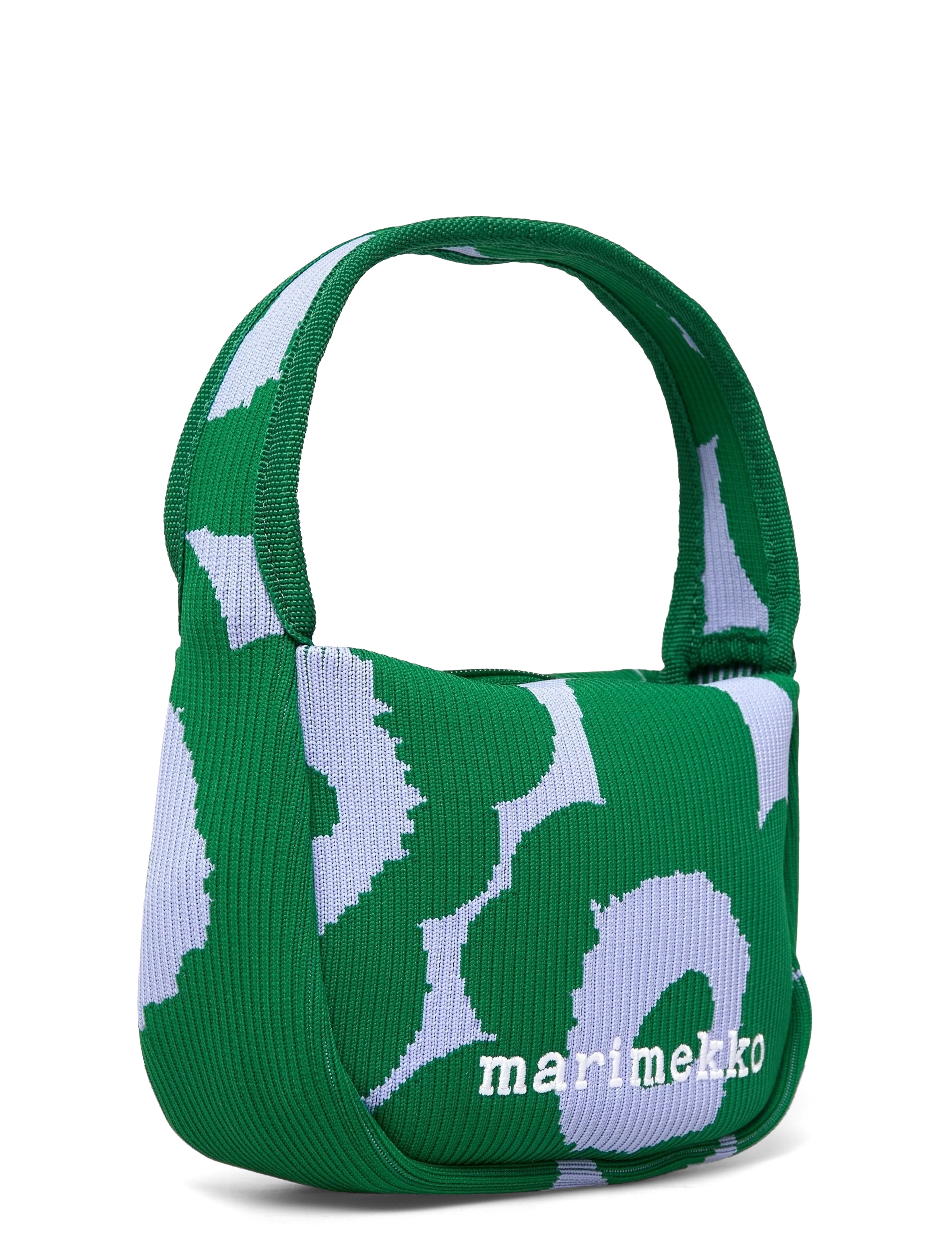 Marimekko - KNITTED MINI HANDBAG UNIKKO - fødselsdagsgaver - dark green, blue - 3