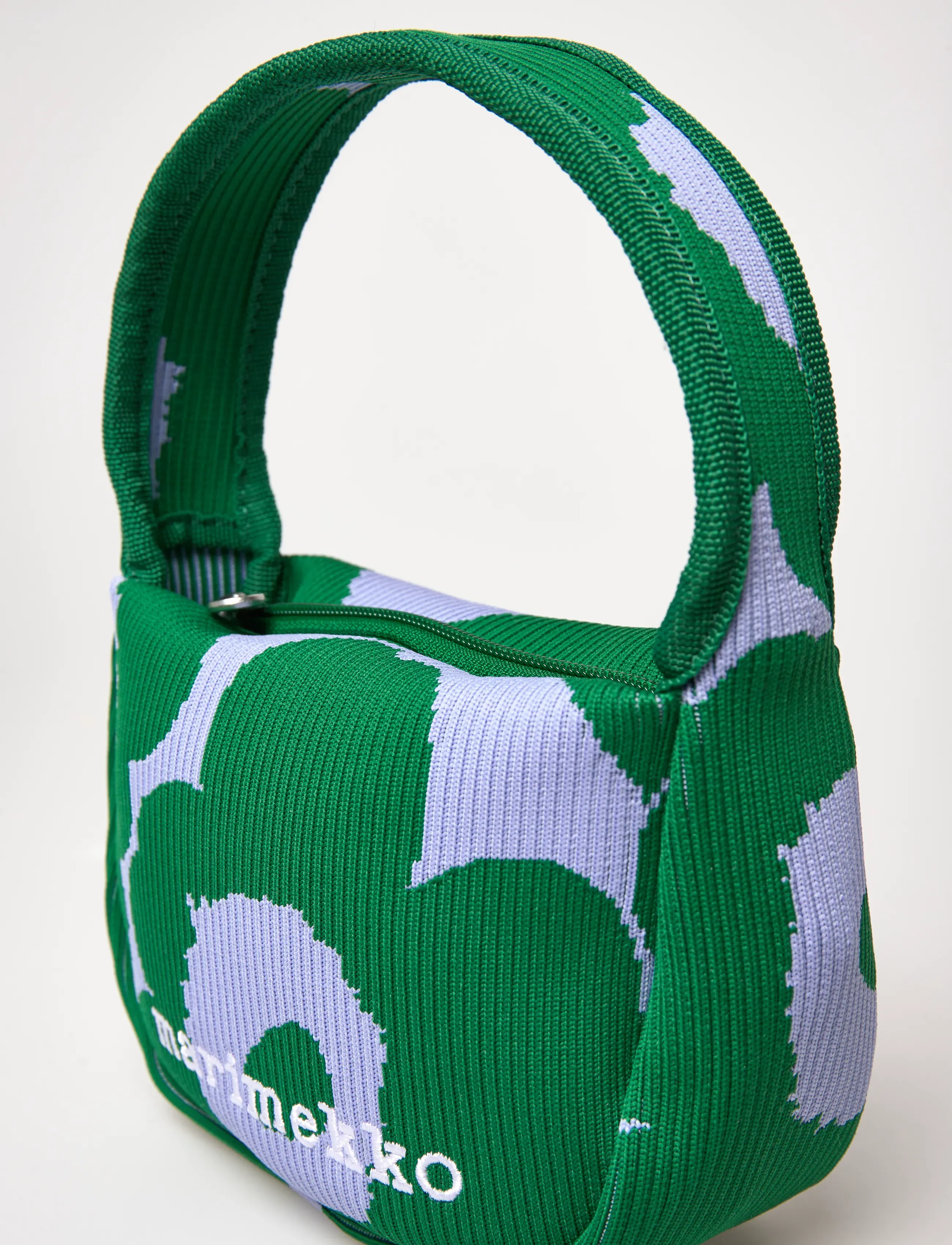 Marimekko - KNITTED MINI HANDBAG UNIKKO - fødselsdagsgaver - dark green, blue - 4