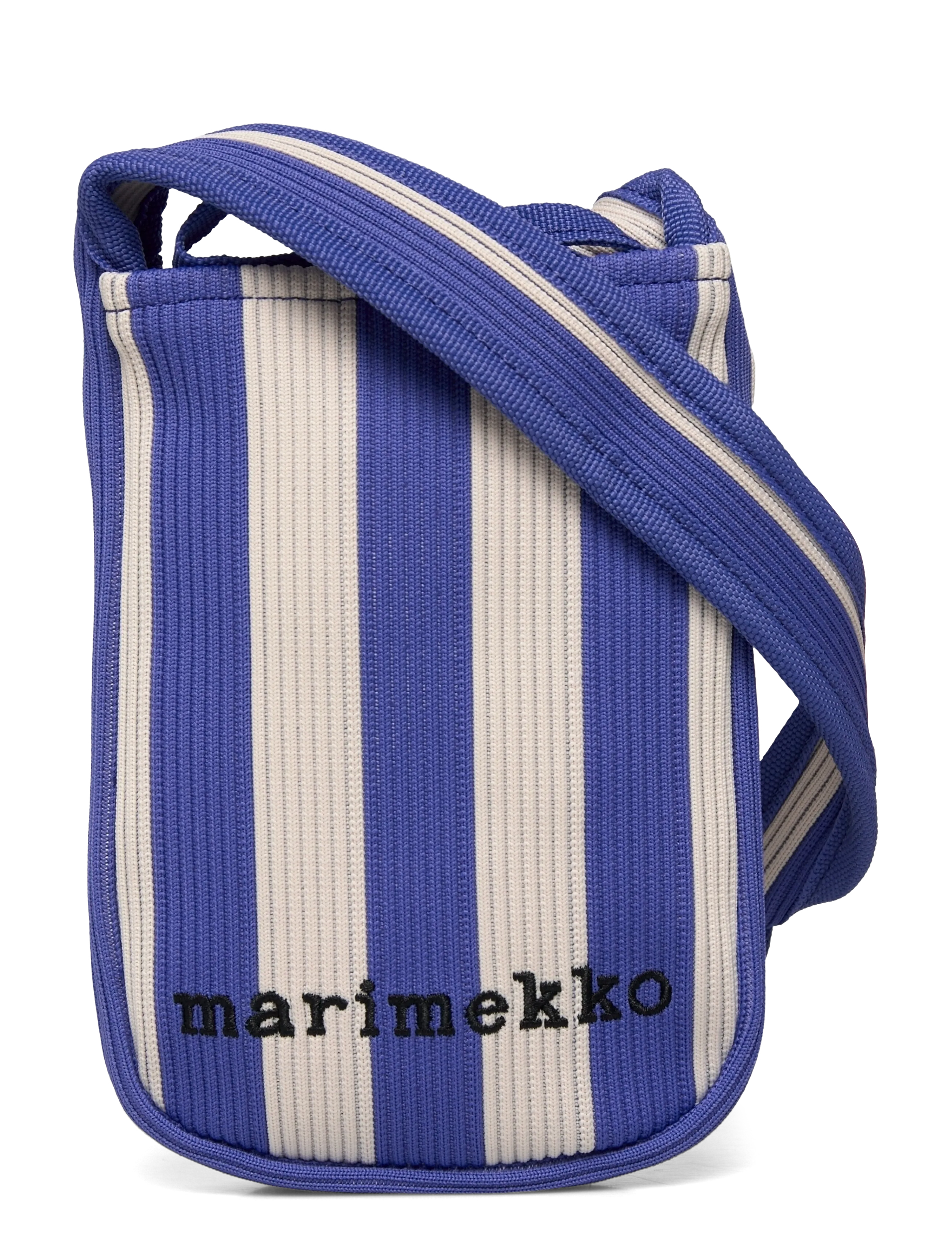 Marimekko KNITTED PHONE POCKET MERIROSVO - Vardagsstil - BLUE, OFF WHITE / blue