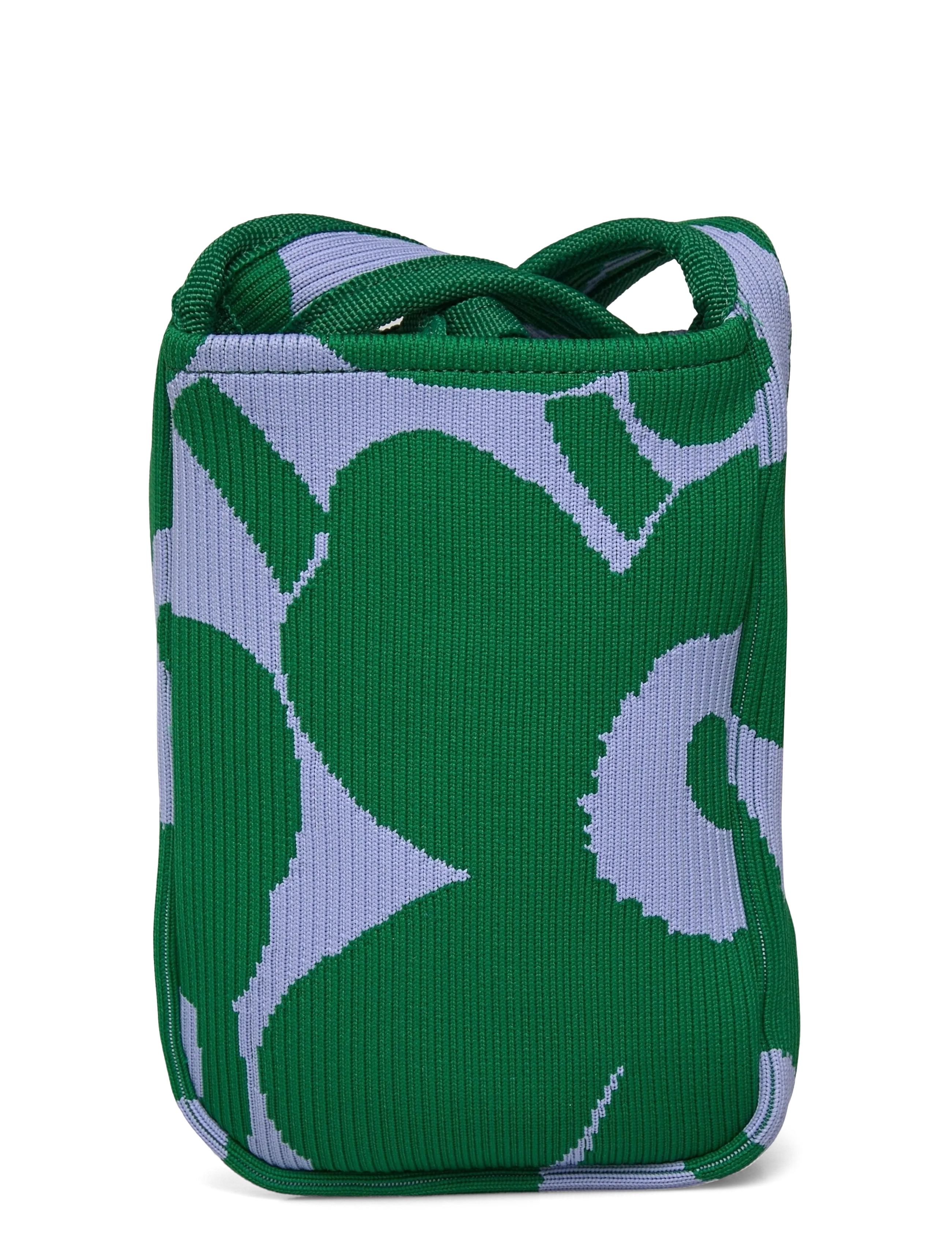 Marimekko - KNITTED PHONE POCKET UNIKKO - modetrender - dark green, blue - 2