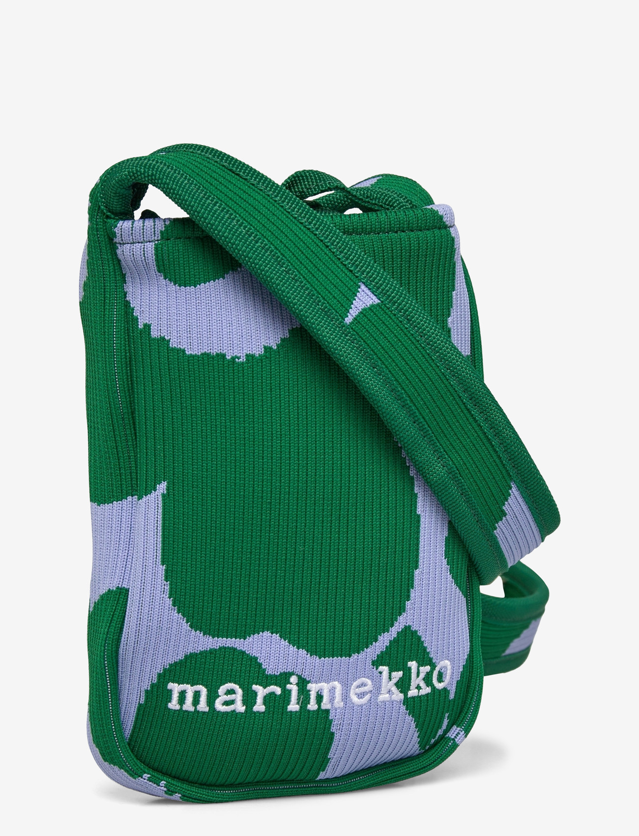 Marimekko - KNITTED PHONE POCKET UNIKKO - modetrender - dark green, blue - 3