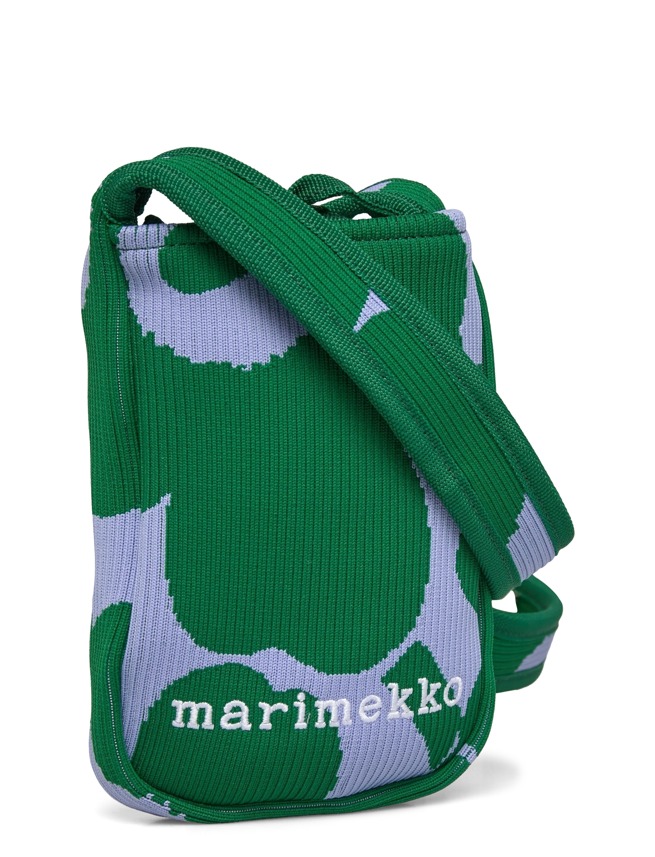 Marimekko - KNITTED PHONE POCKET UNIKKO - modetrender - dark green, blue - 3