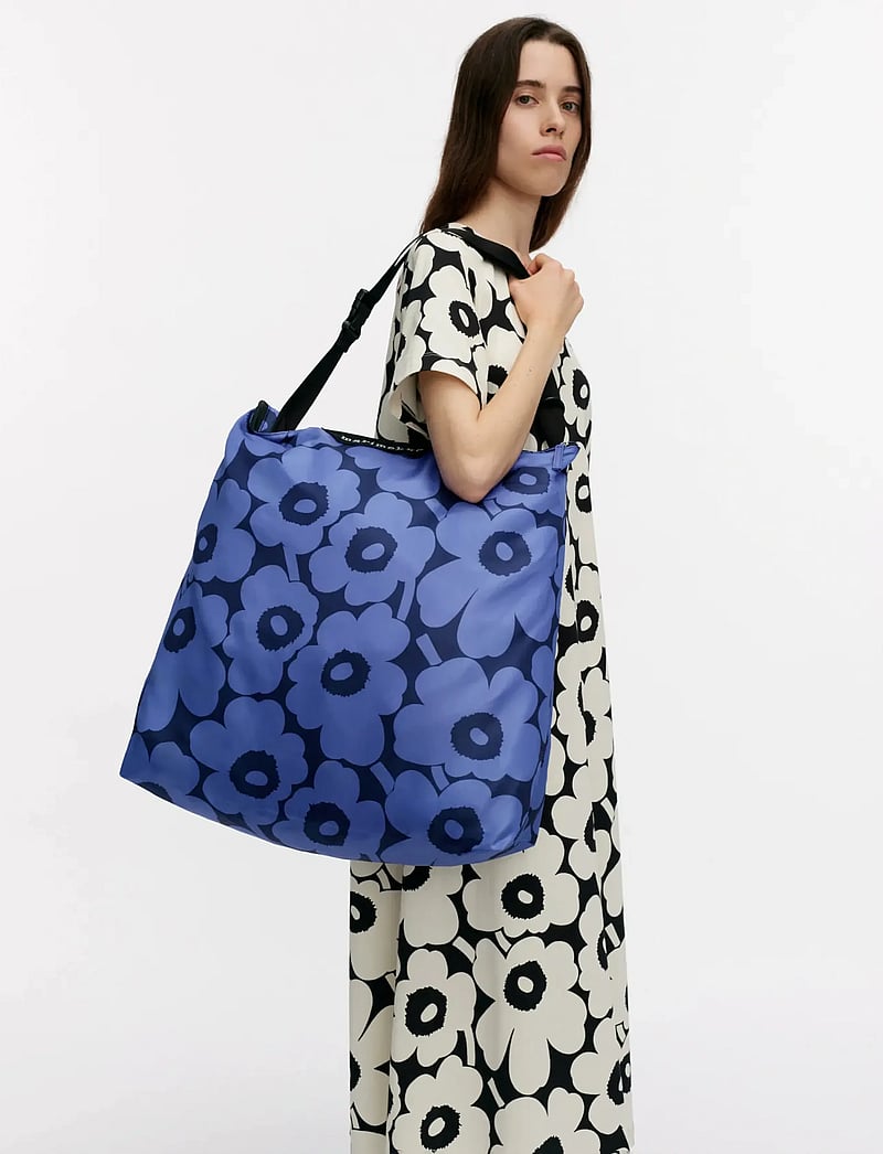 Marimekko - NEAT CROSSBODY UNIKKO L - mode trends - blue, dark blue - 0