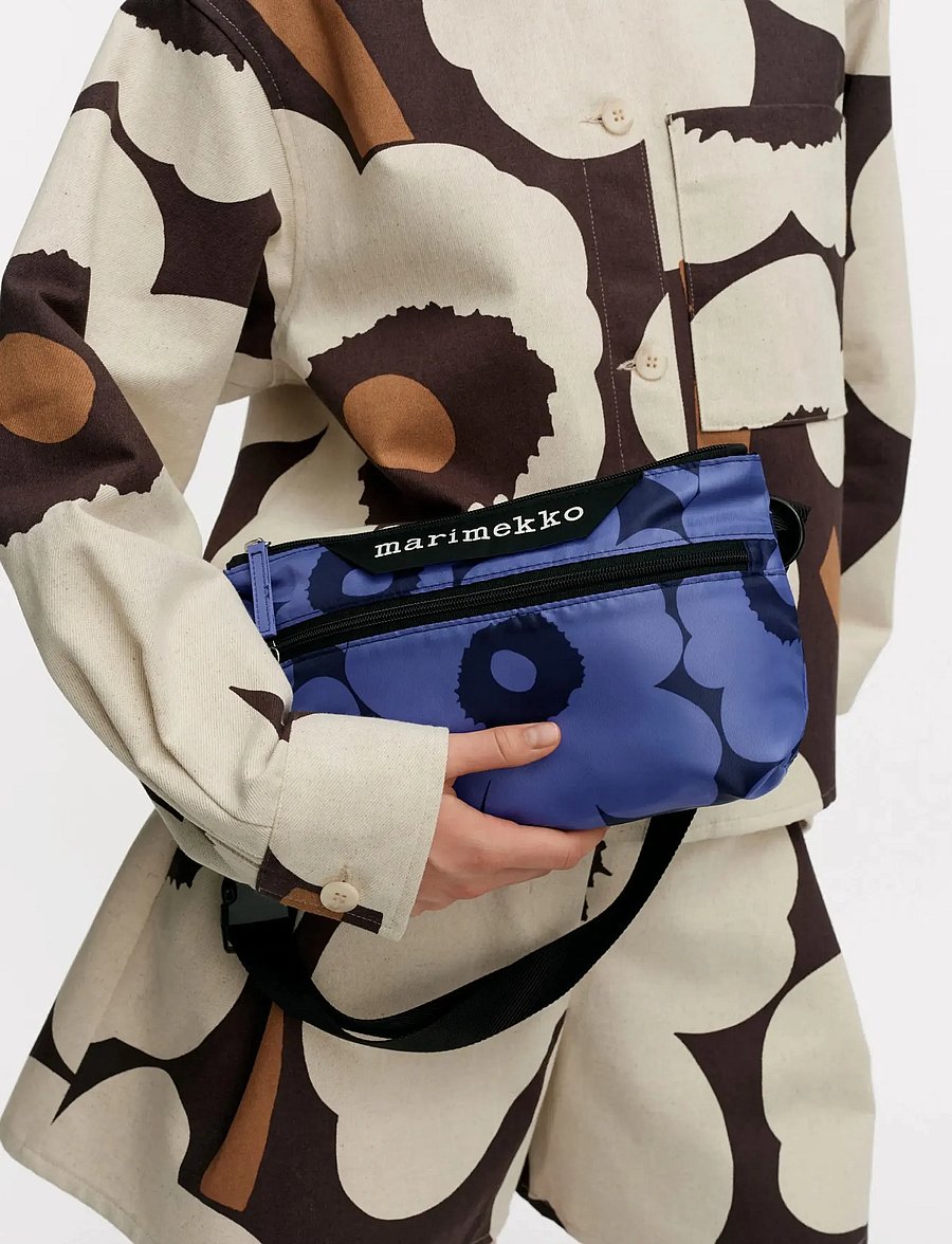 Marimekko - NEAT CROSSBODY UNIKKO S - moetrendid - blue, dark blue - 0