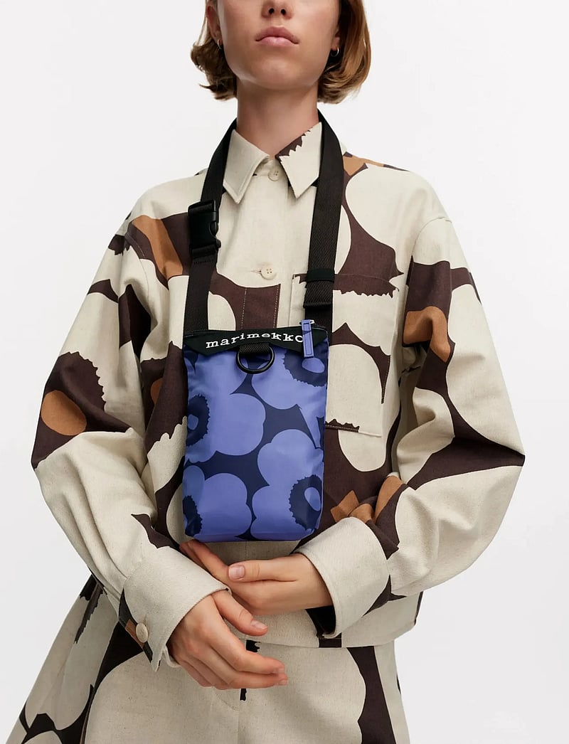 Marimekko - NEAT PHONE POCKET UNIKKO - telefonide ümbrised - blue, dark blue - 0