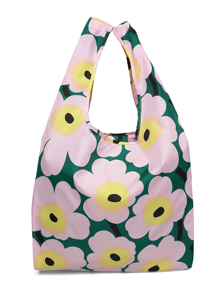 Marimekko - SMARTBAG UNIKKO - shopper - green, light pink, yellow - 1