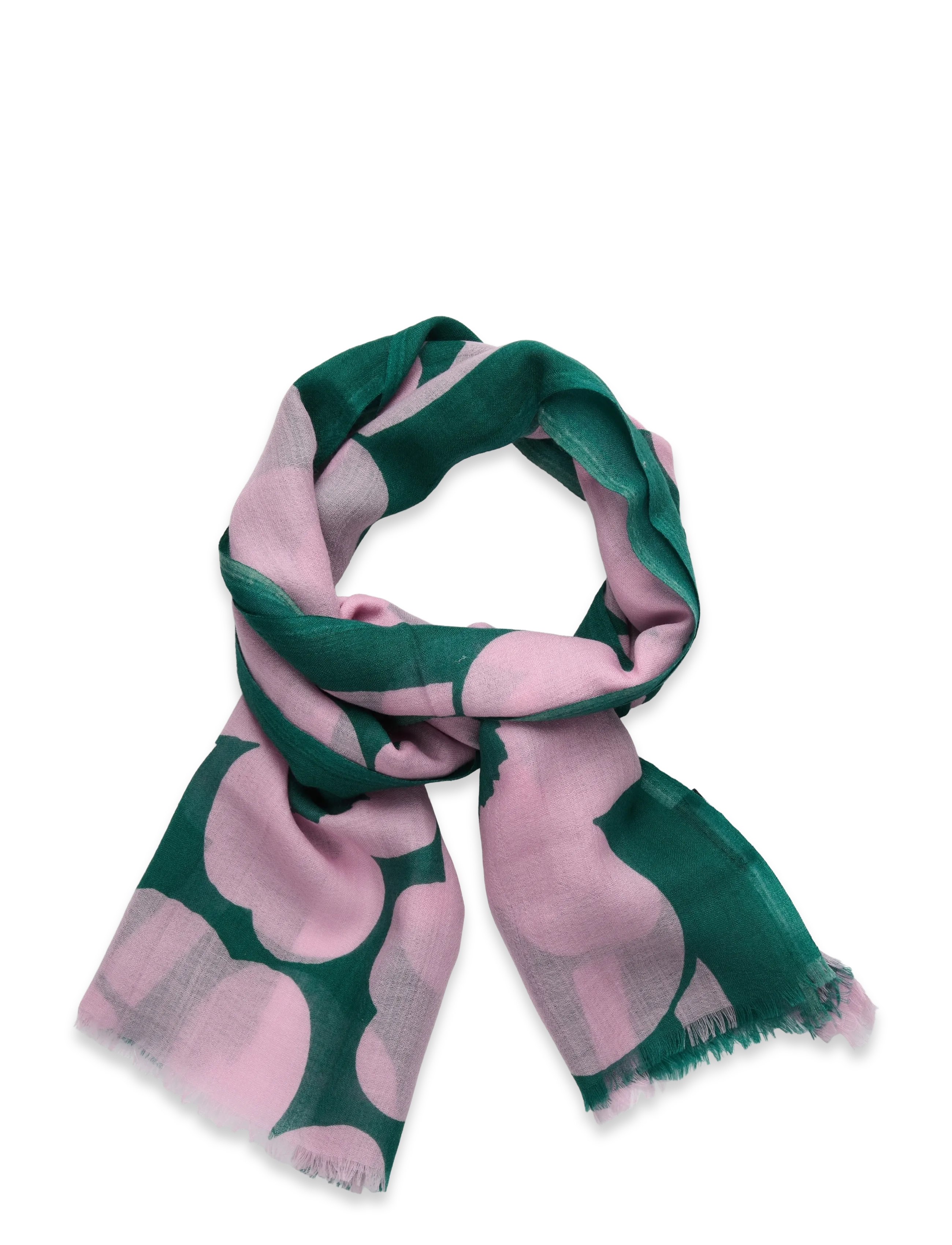 DARK GREEN, LIGHT PINK