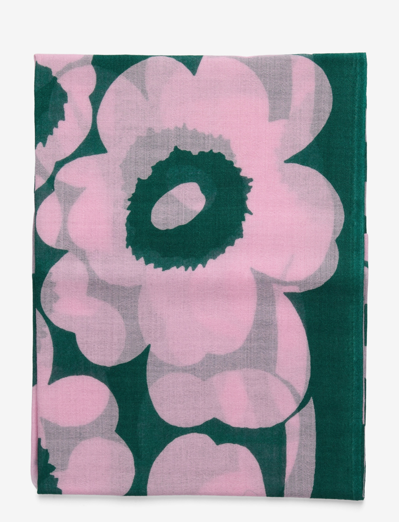 Marimekko - FIORE UNIKKO - mode trends - dark green, light pink - 2