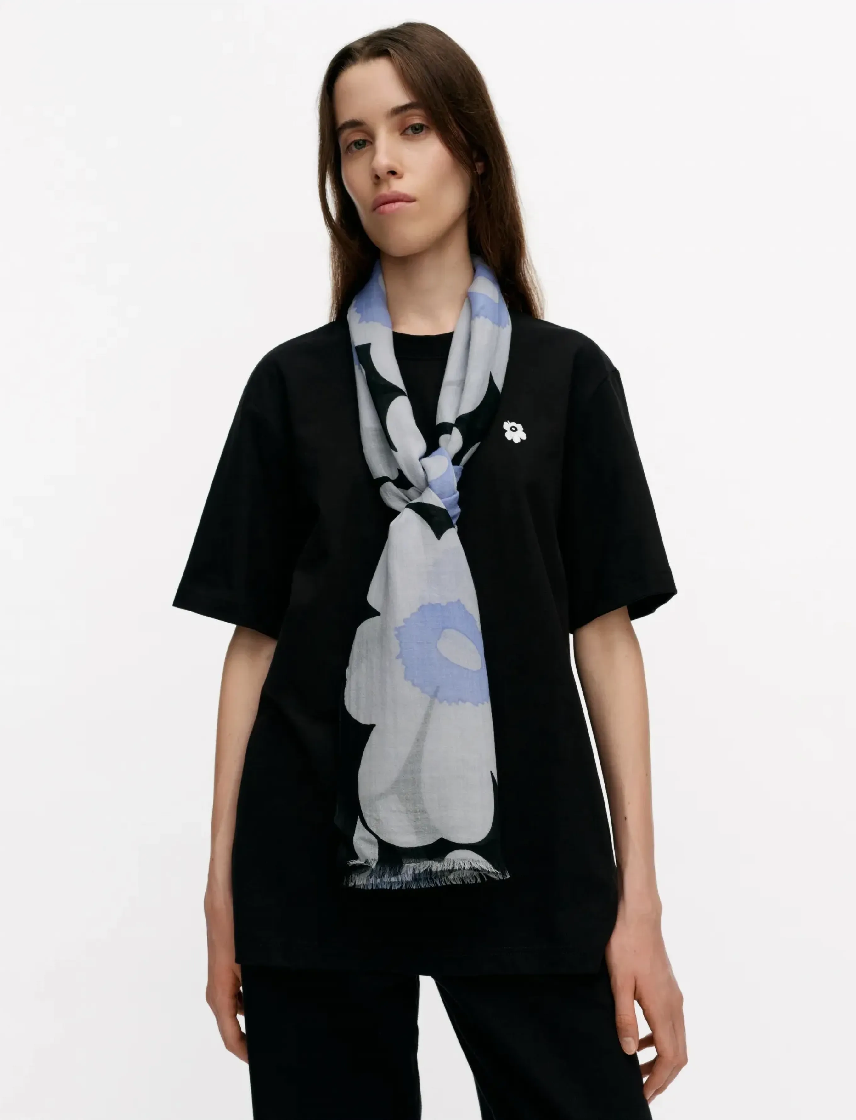 Marimekko FIORE UNIKKO - Accessoarer - LIGHT BLUE, BLUE, BLACK / blue