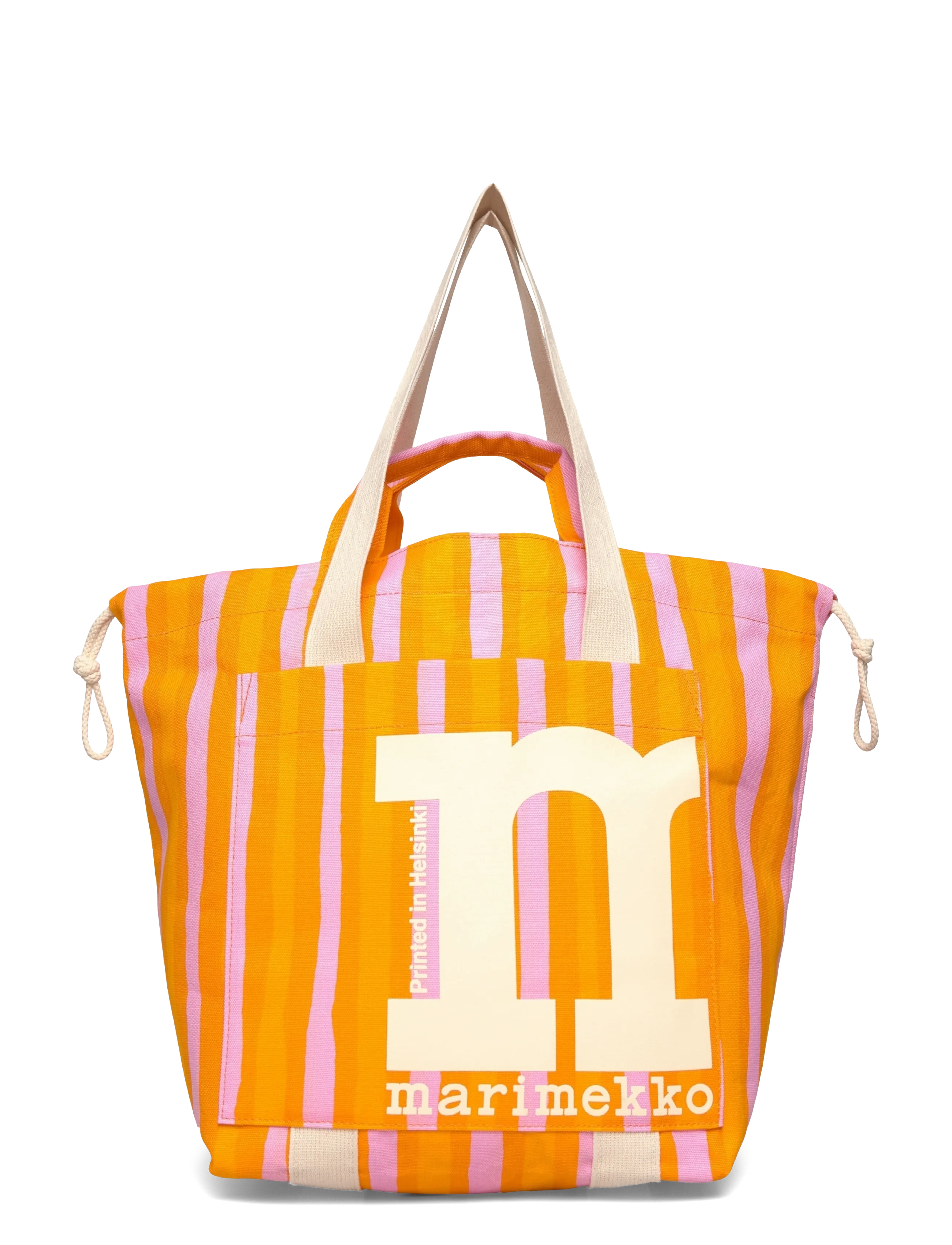 Marimekko MONO CITY TOTE PICCOLO - Shopper - ORANGE, PINK / orange