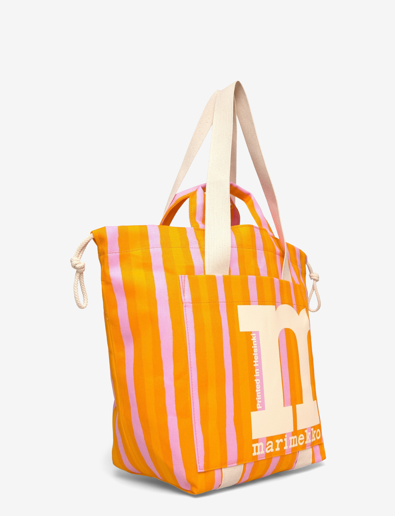 Marimekko - MONO CITY TOTE PICCOLO - tote-stiilis kotid - orange, pink - 3